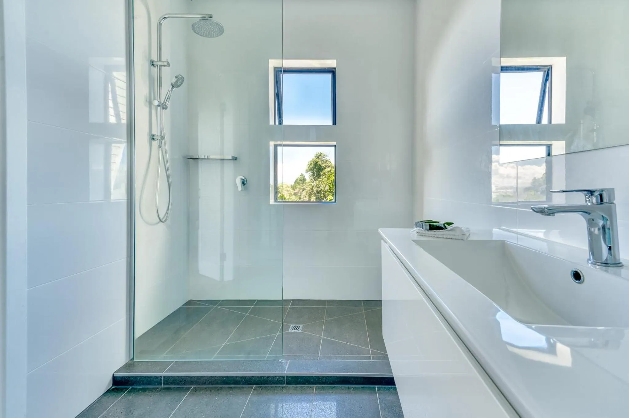 Bathroom in The Point Coolum