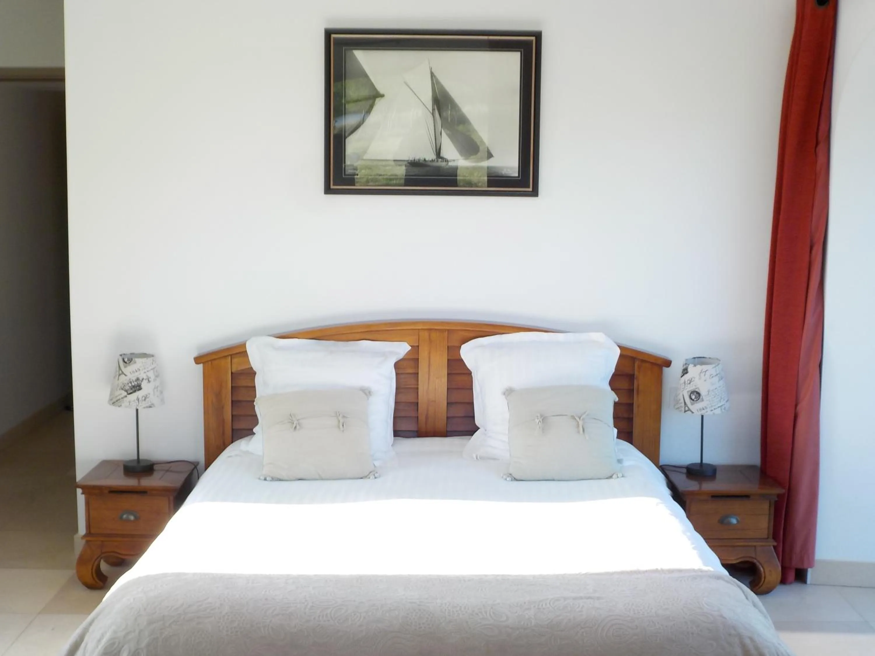 Bed in Domaine de kerbillec