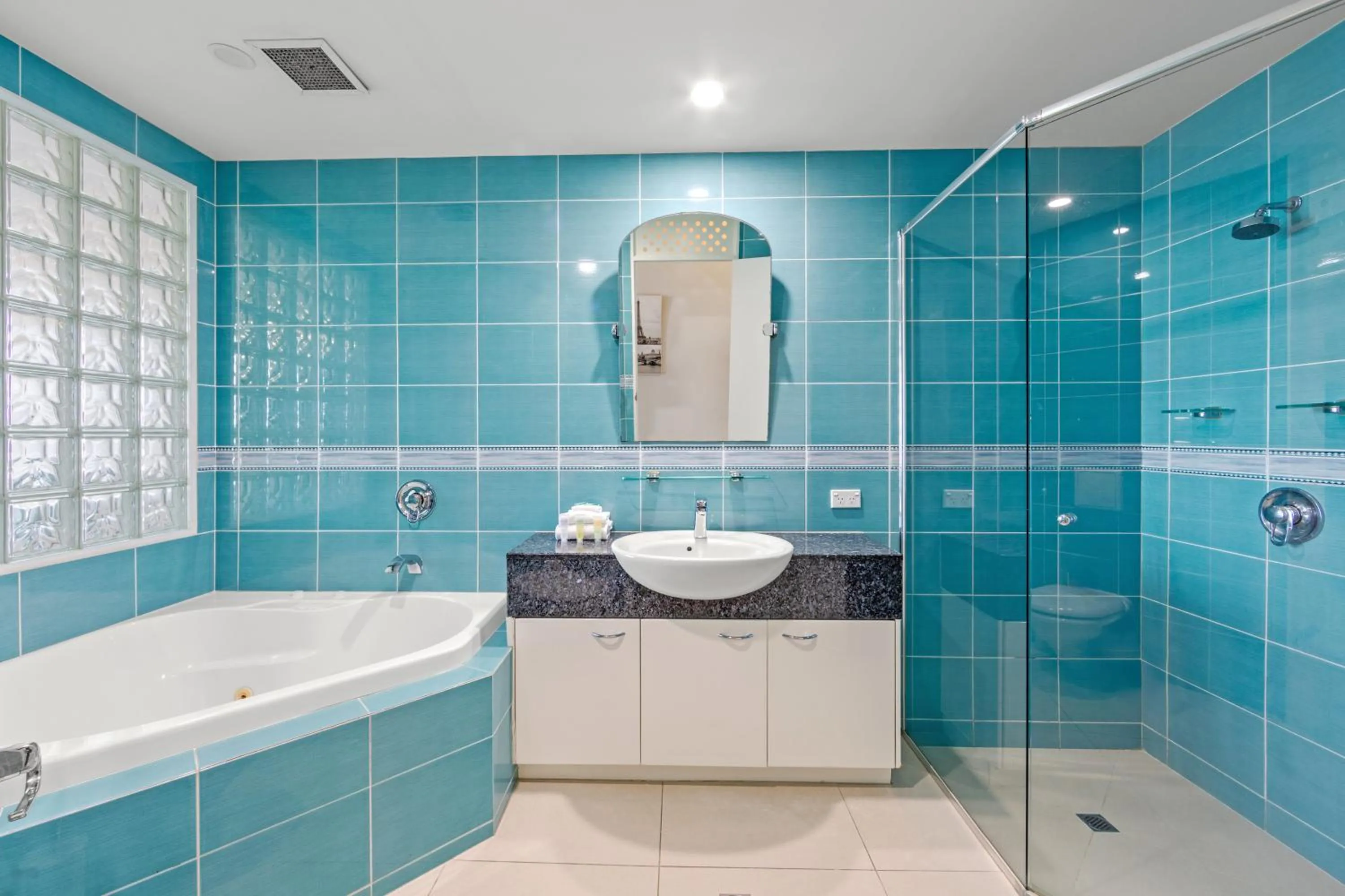 Bathroom in Alexandra on the Pacific