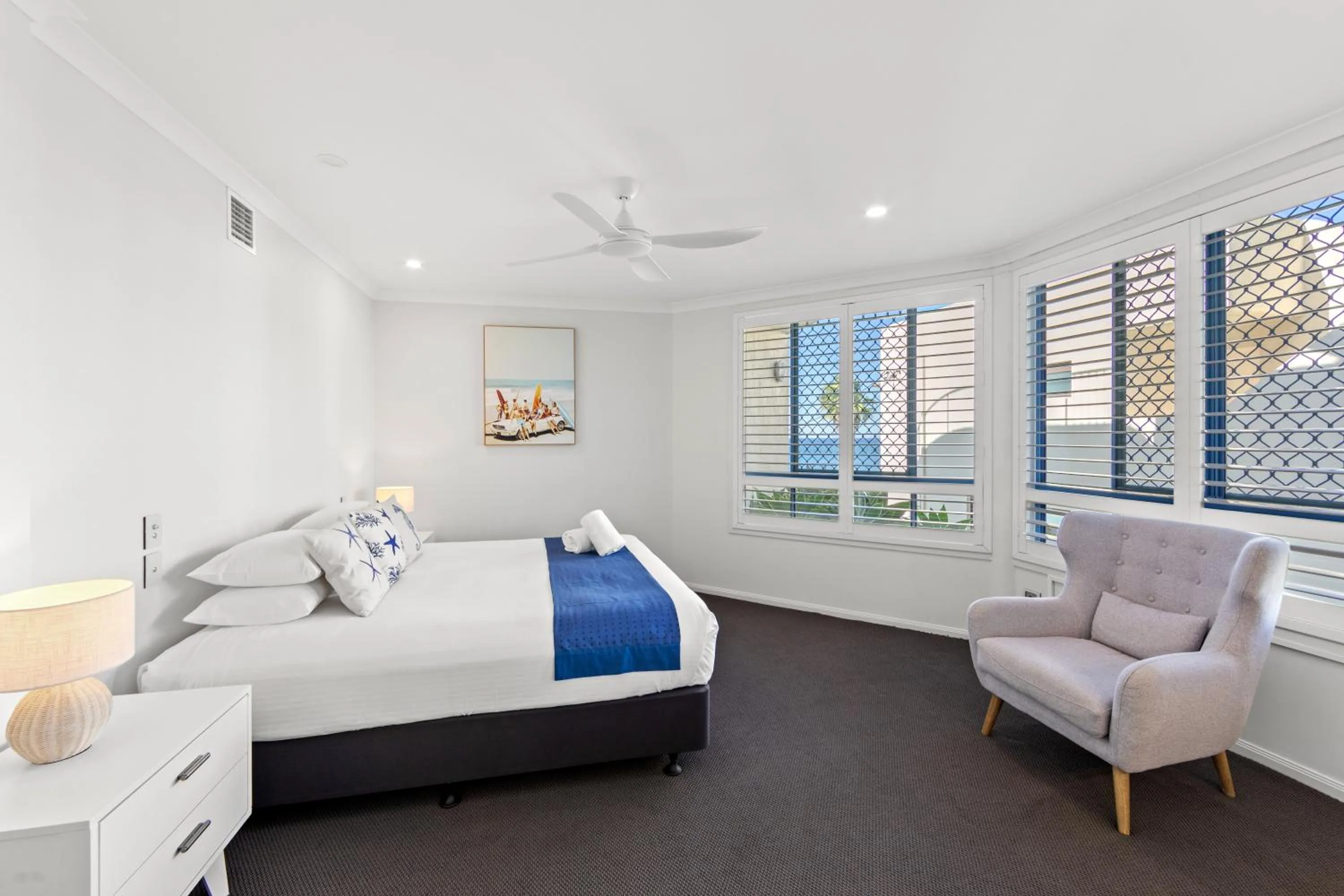 Bed in Alexandra on the Pacific