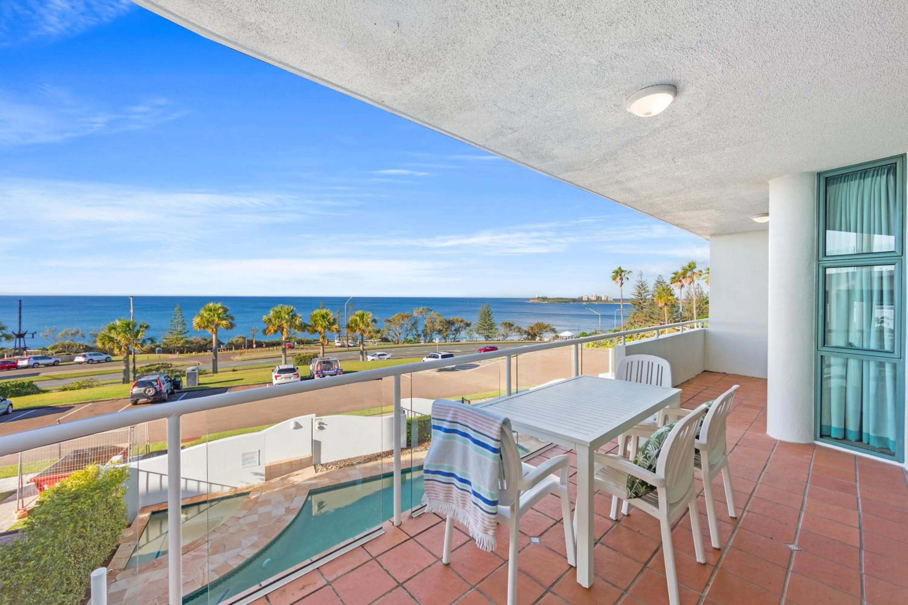 View (from property/room) in Alexandra on the Pacific