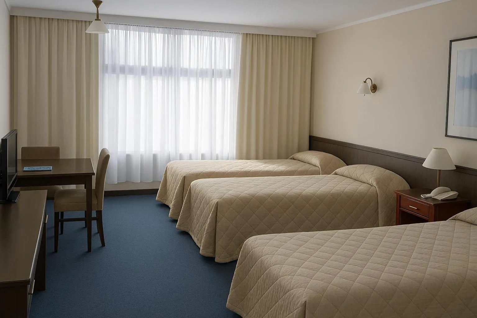 Bedroom, Bed in West Coaster Motel