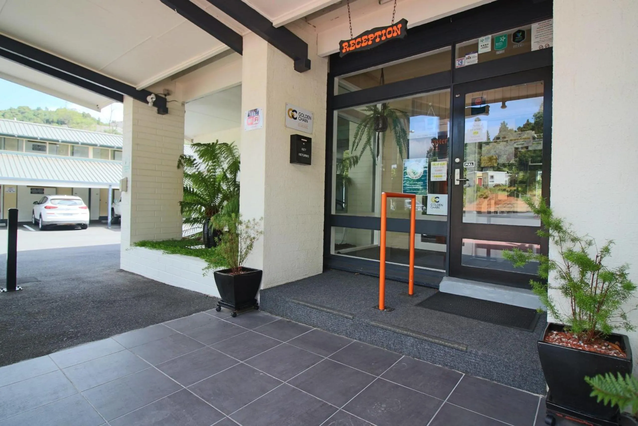 Property building in West Coaster Motel