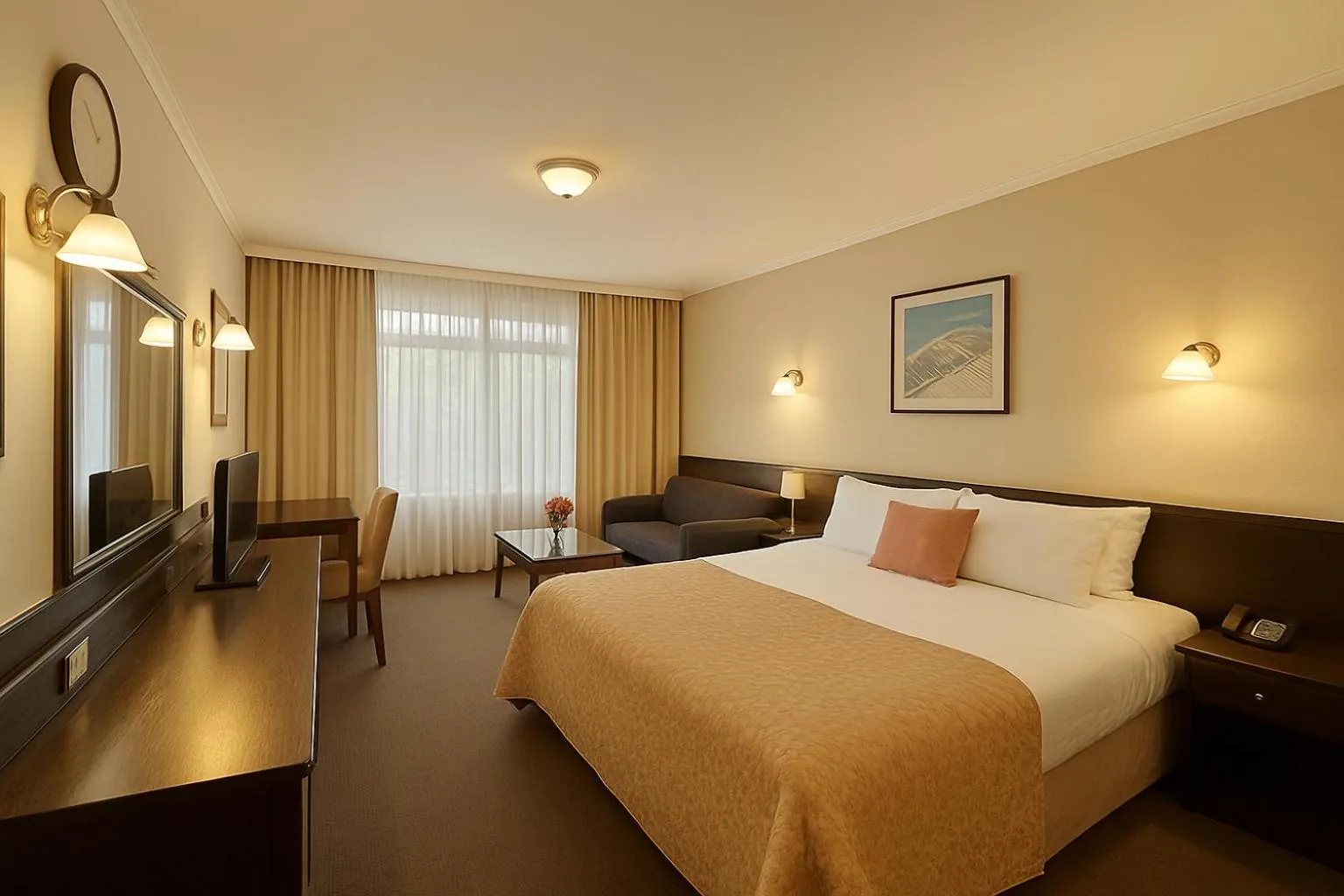 Bedroom, Bed in West Coaster Motel