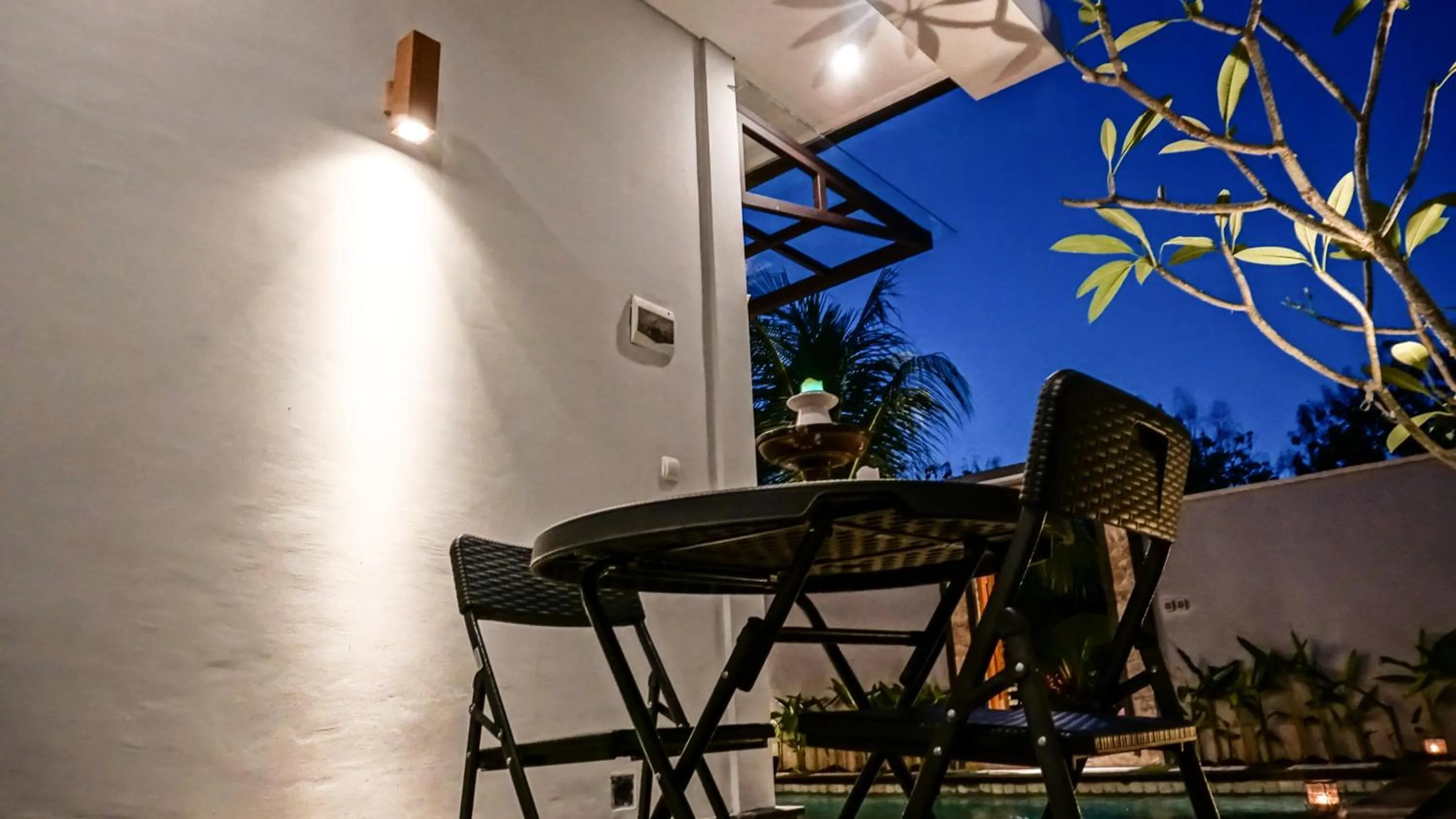 Seating area in Muaya Villa