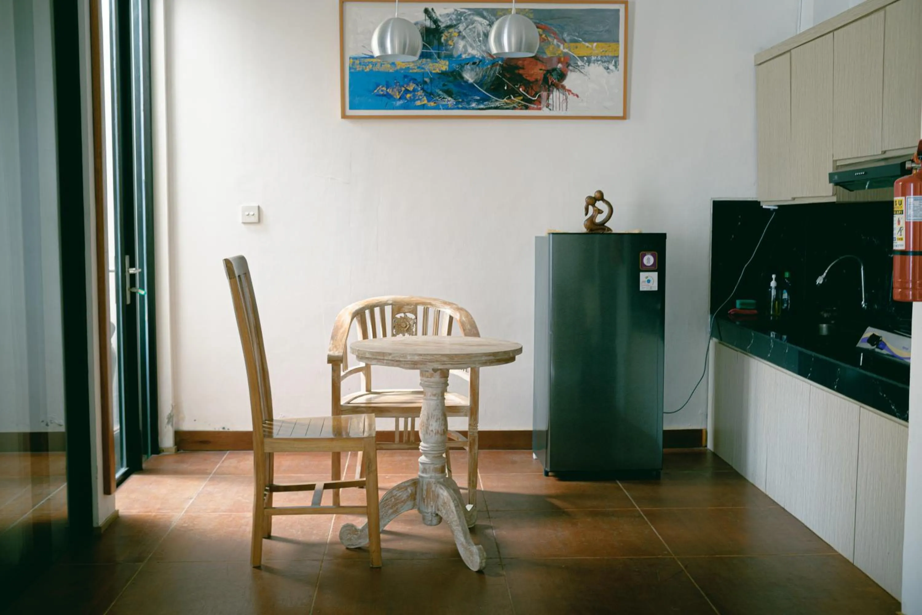 Kitchen or kitchenette in Muaya Villa