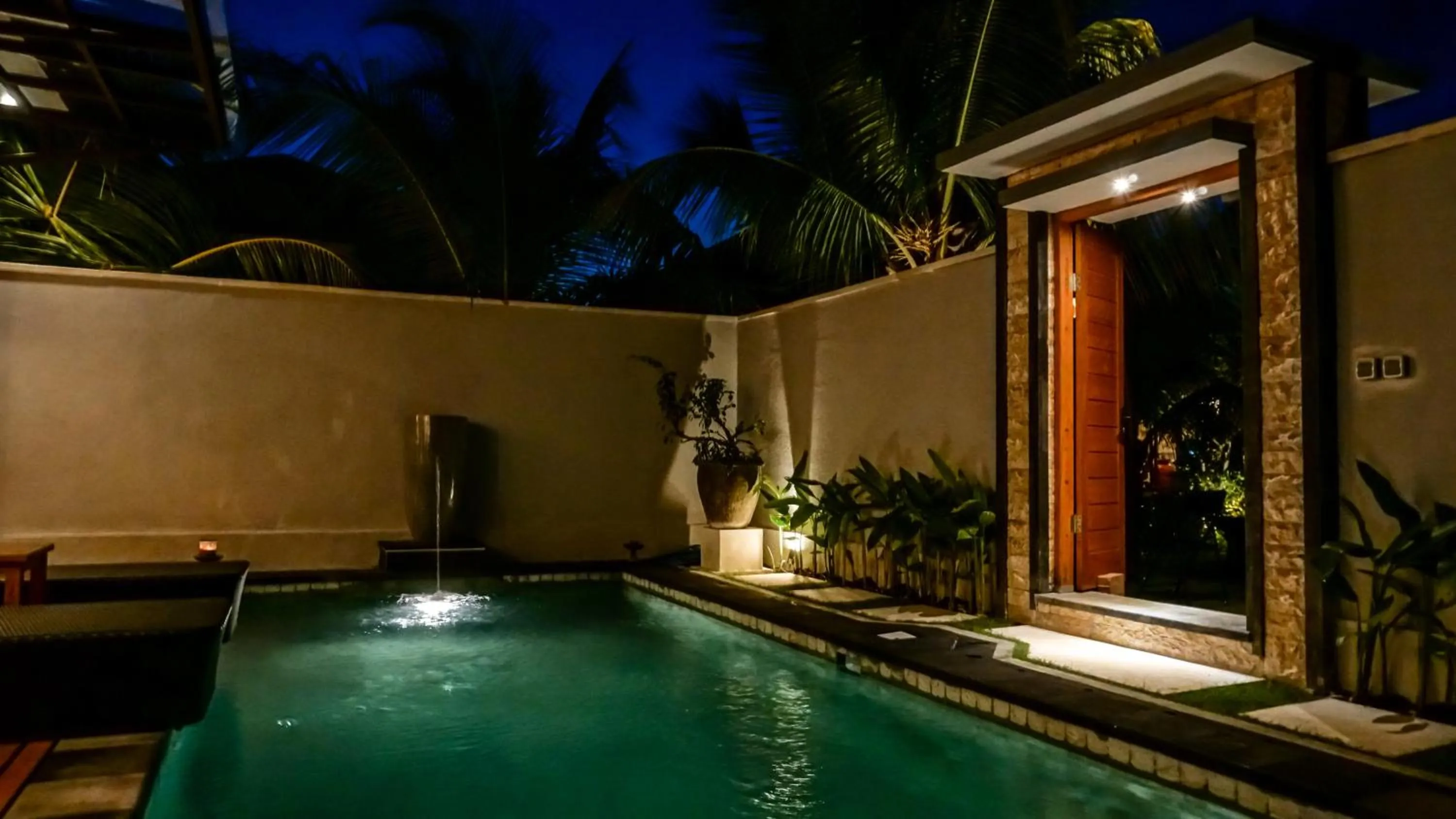 Pool view in Muaya Villa