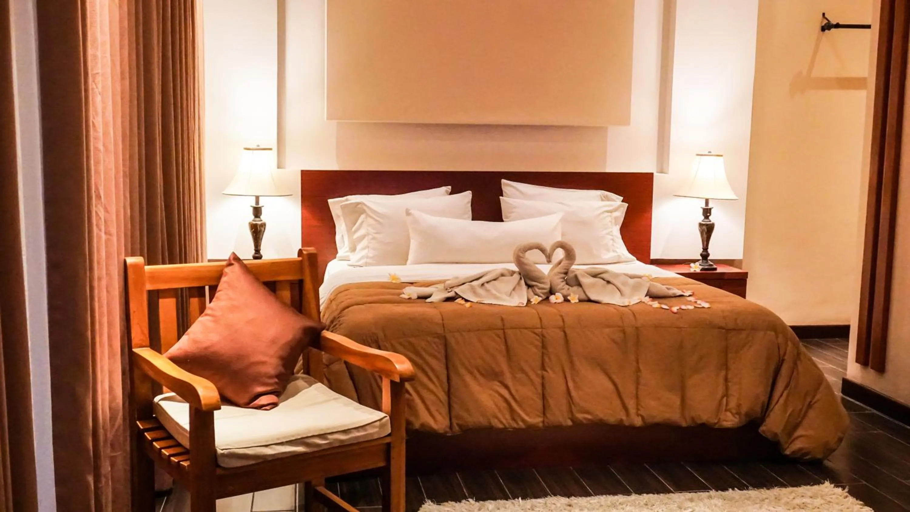 Bedroom, Bed in Muaya Villa