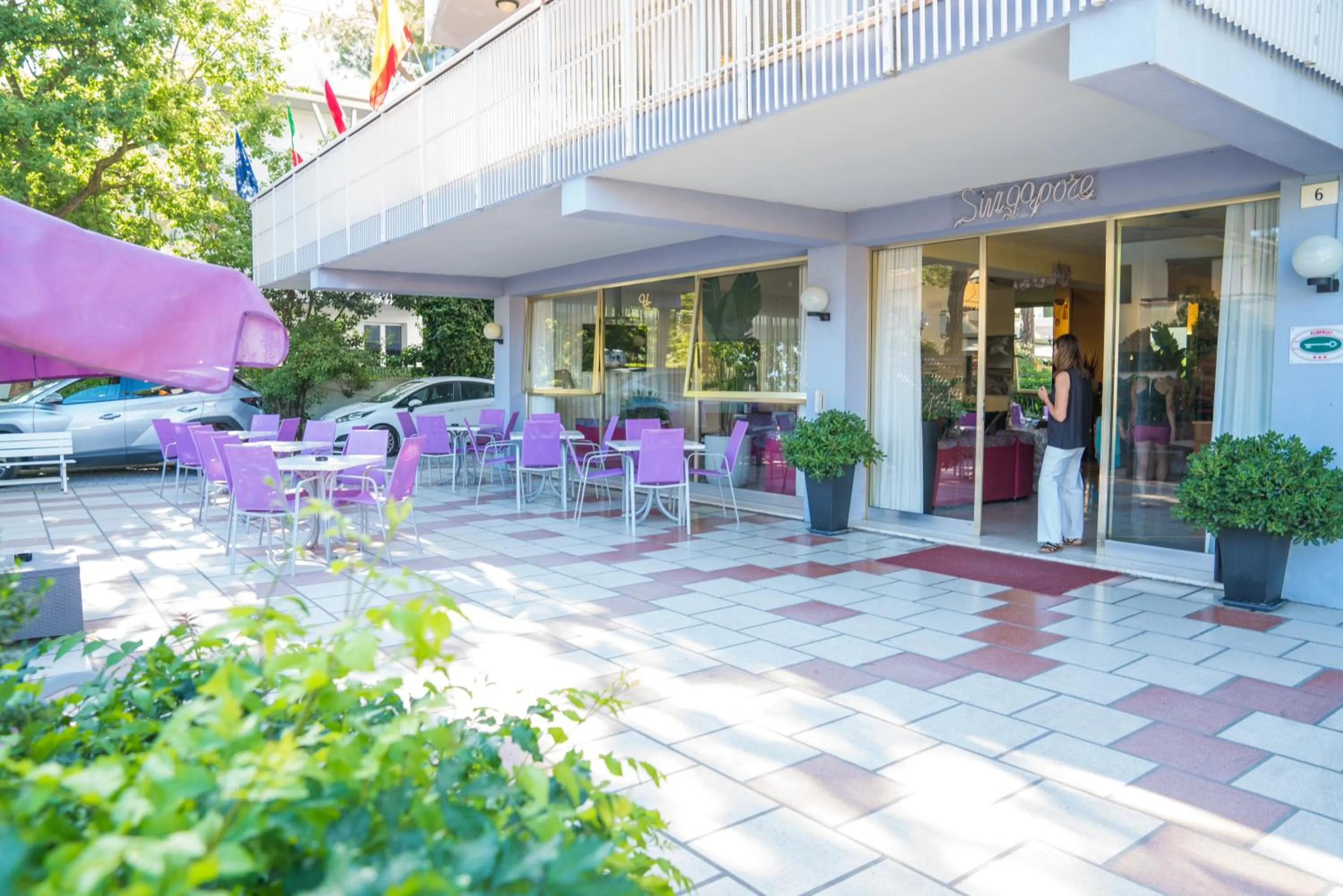 Patio in Hotel Singapore