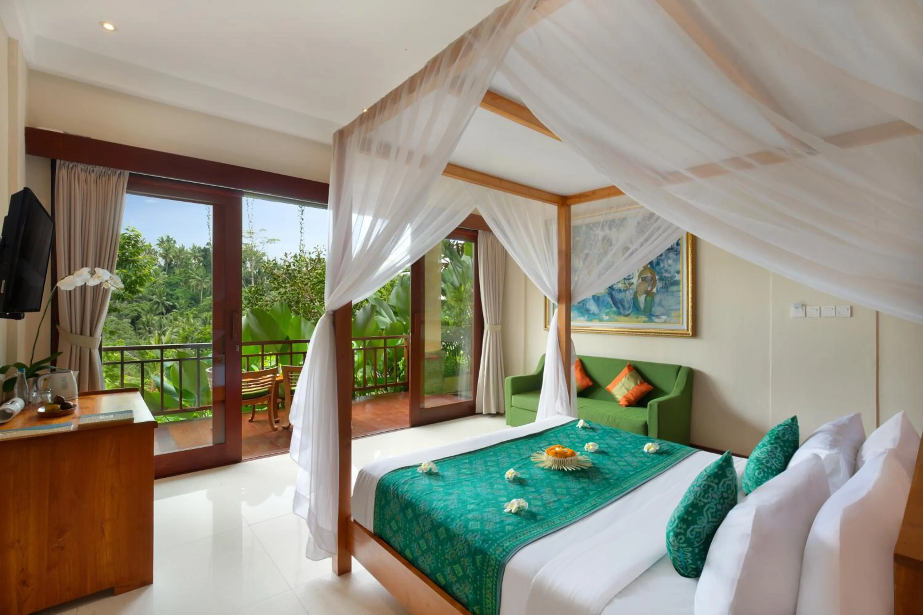 Bedroom, Bed in Jannata Resort and Spa