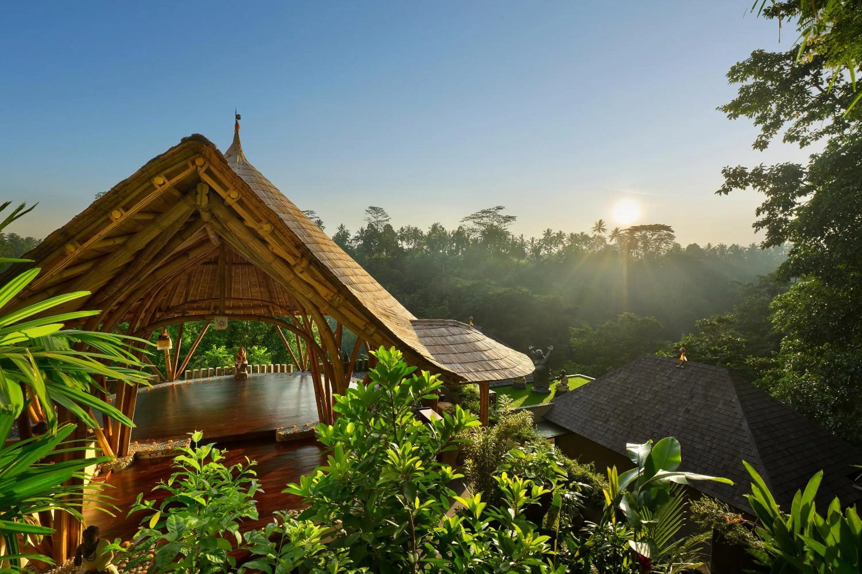 Property building in Jannata Resort and Spa