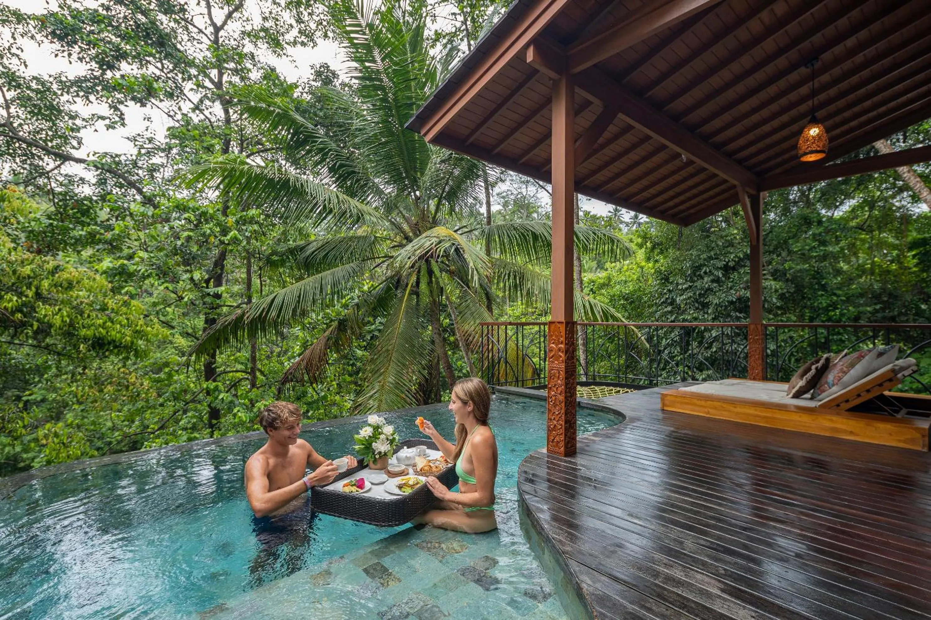 Balcony/Terrace in Jannata Resort and Spa