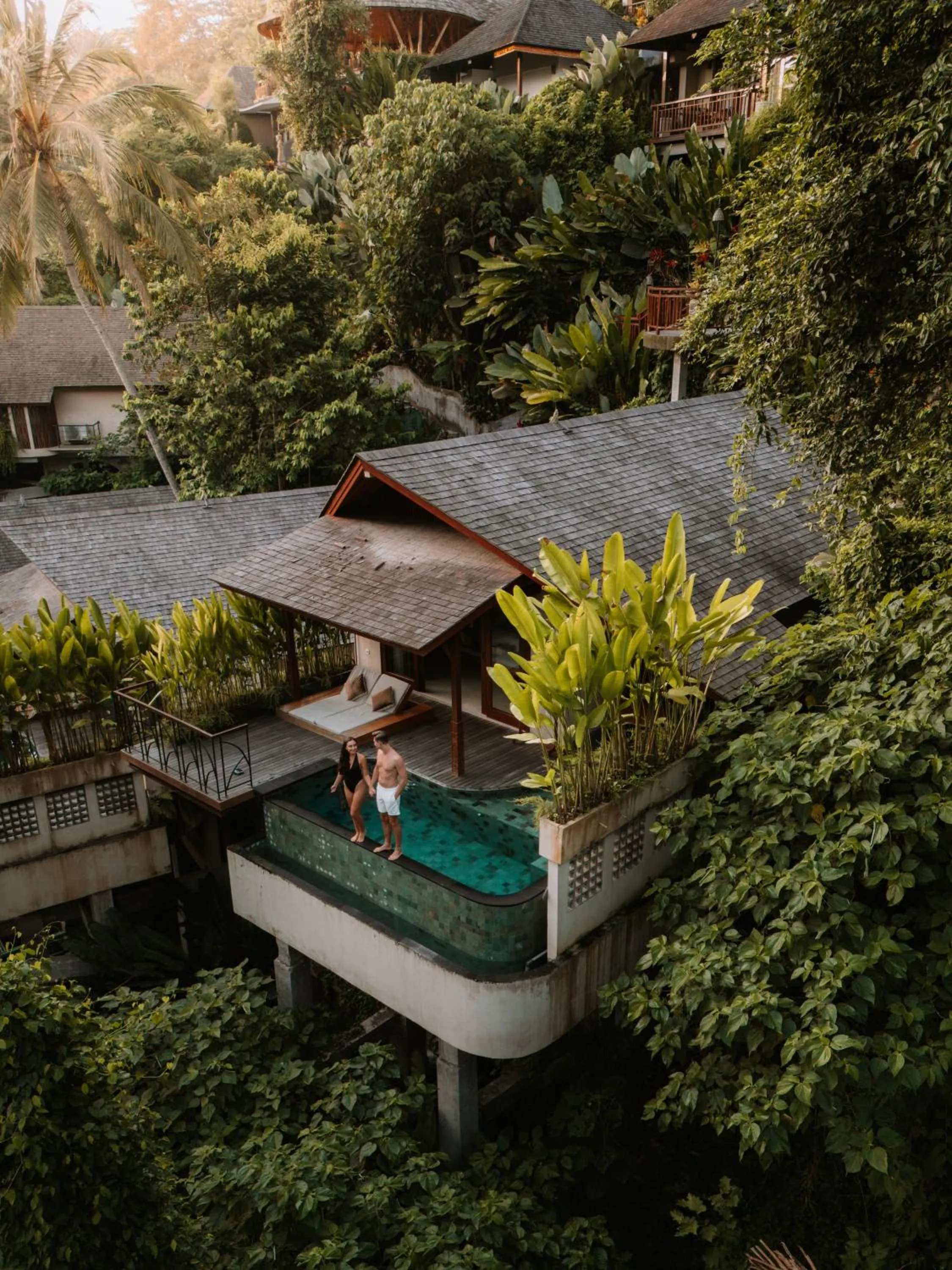 Natural landscape in Jannata Resort and Spa