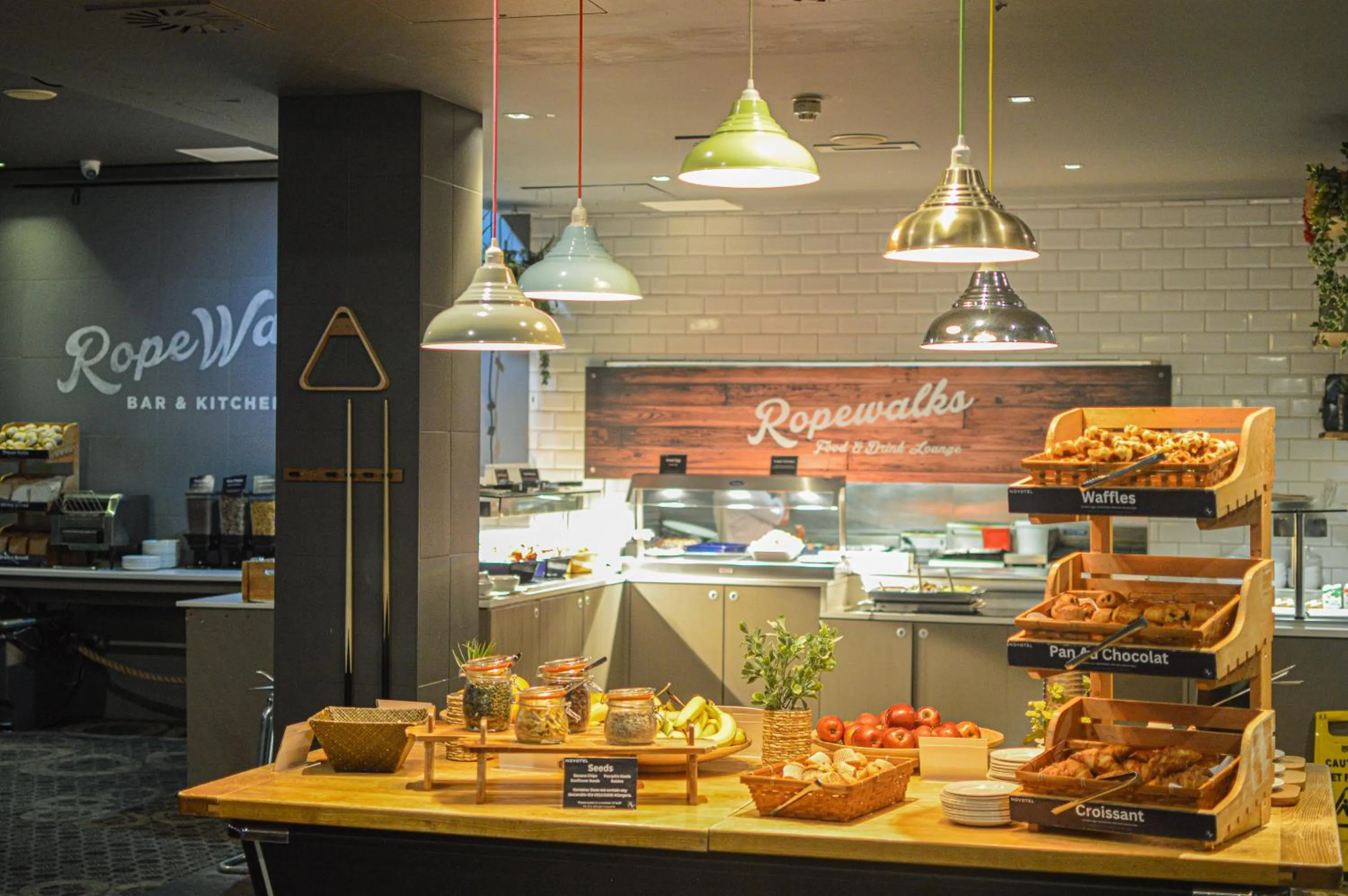 Buffet breakfast in Novotel Liverpool Centre