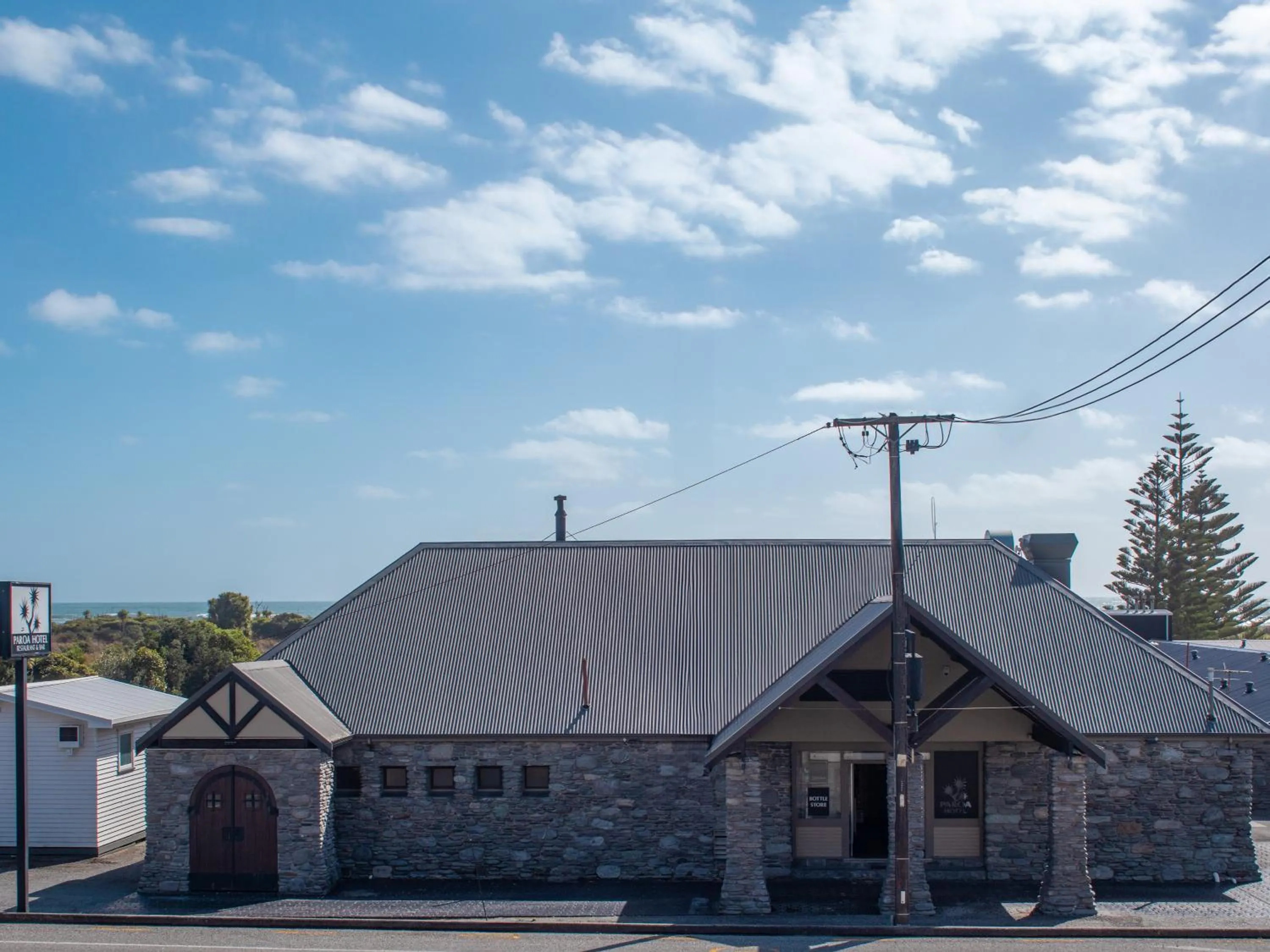 Property building in Paroa Hotel