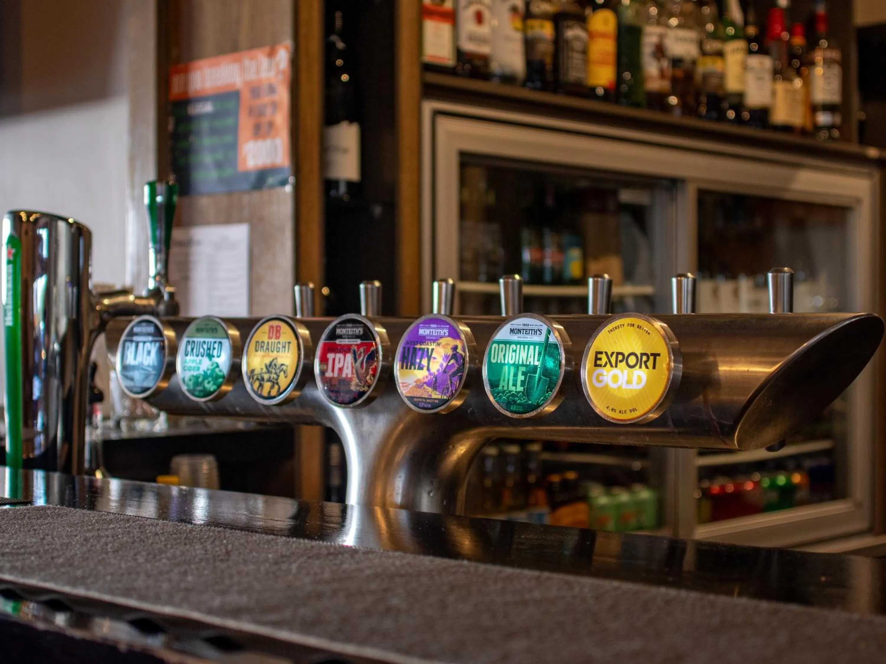 Lounge or bar in Paroa Hotel