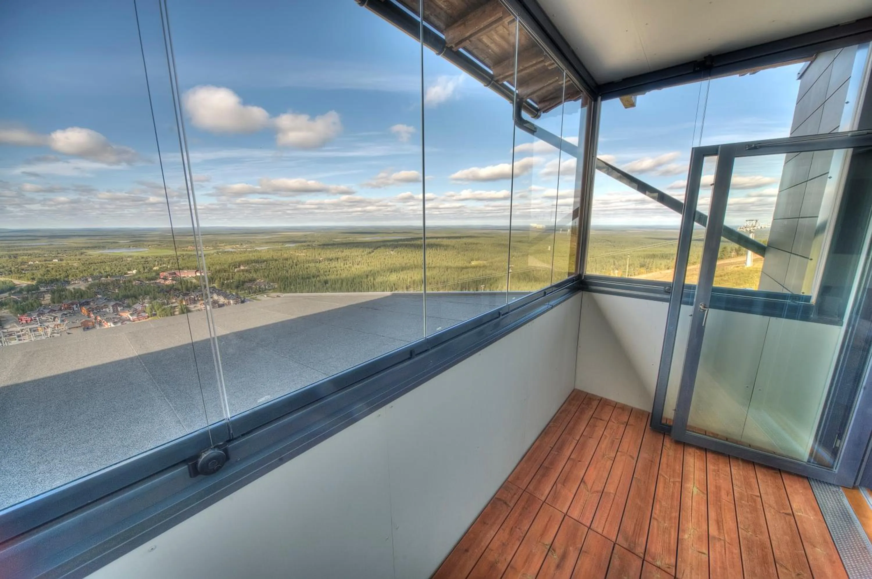 Balcony/Terrace in Hotel Levi Panorama