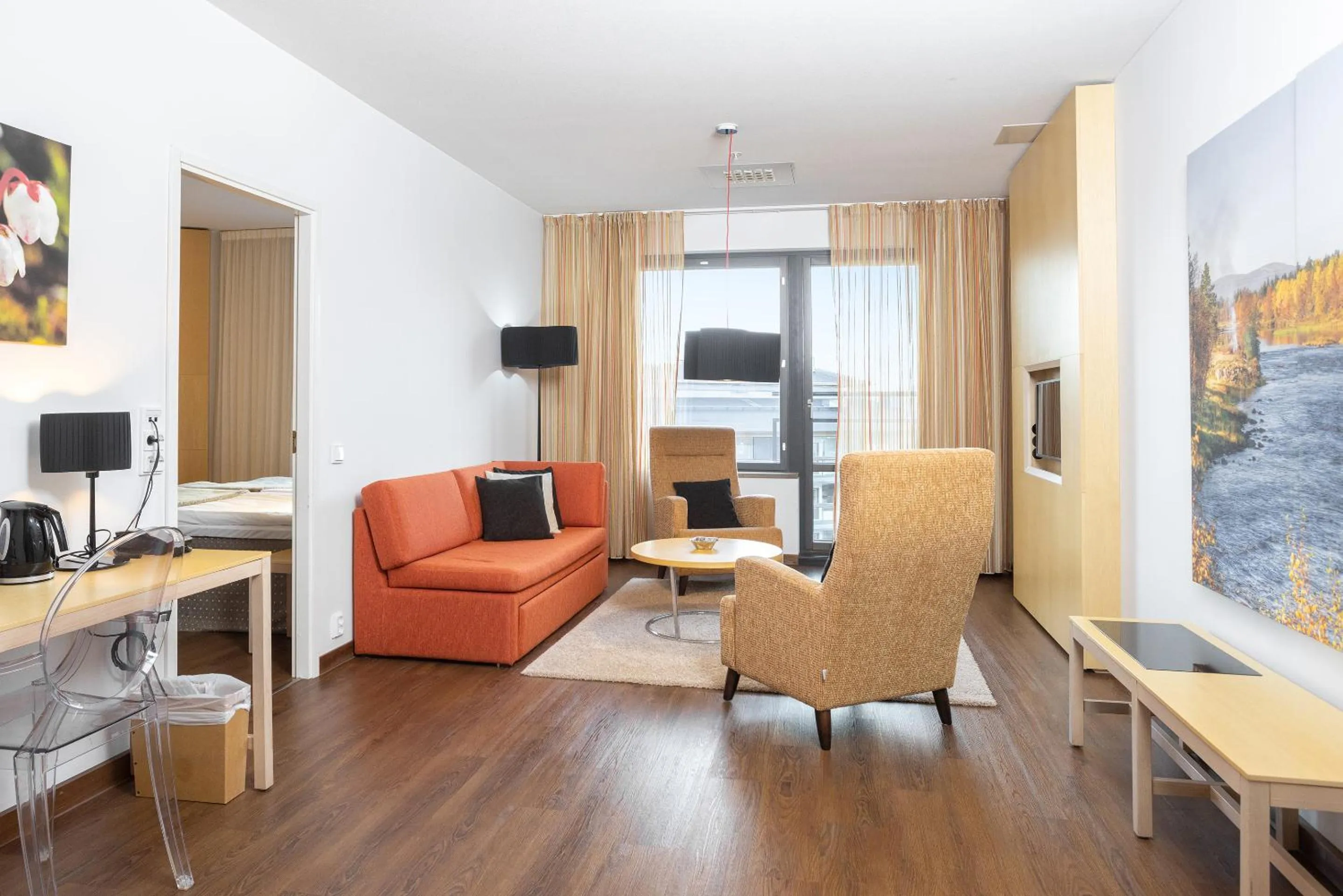 Living room in Hotel Levi Panorama