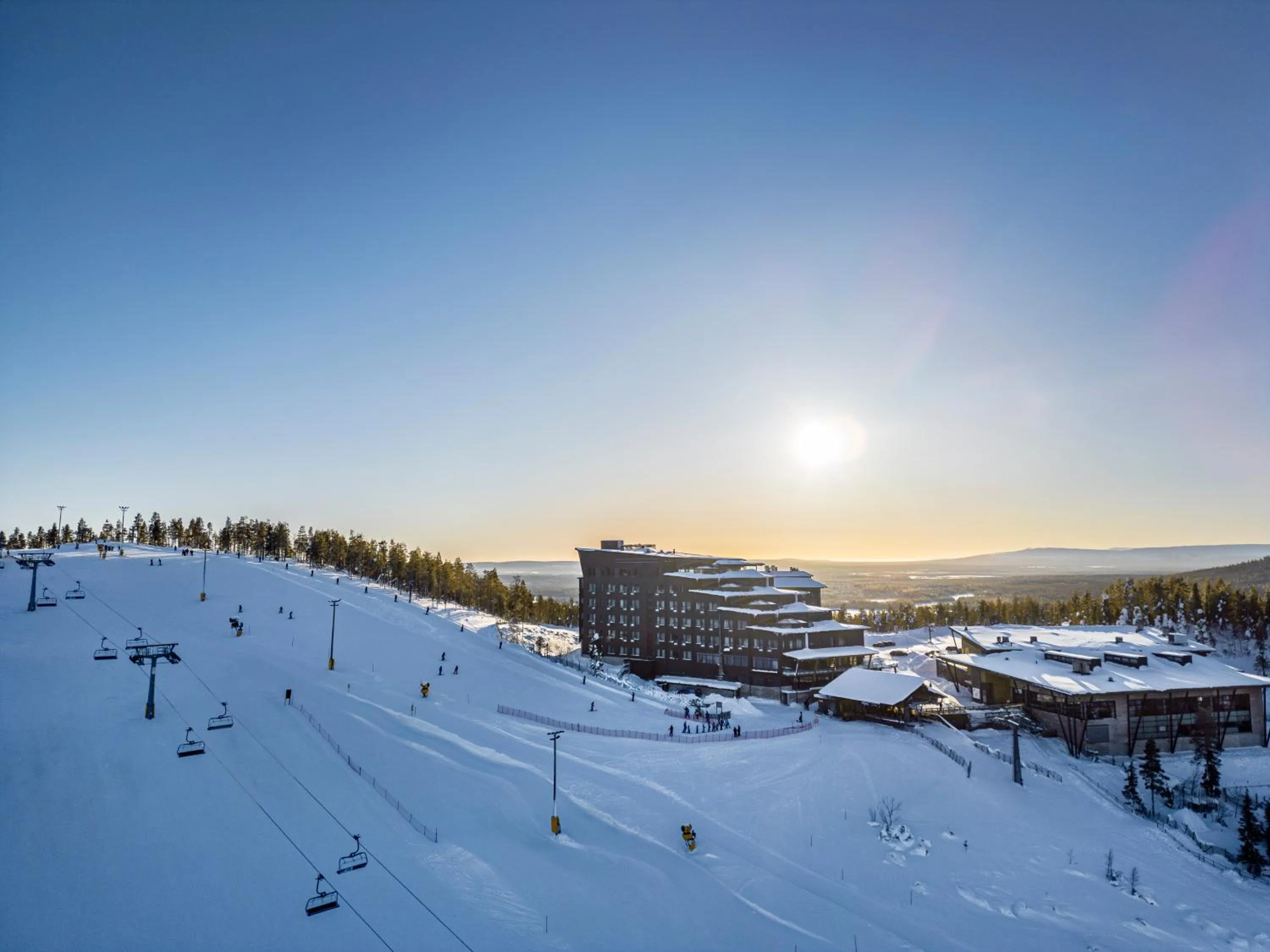 Property building in Hotel Levi Panorama