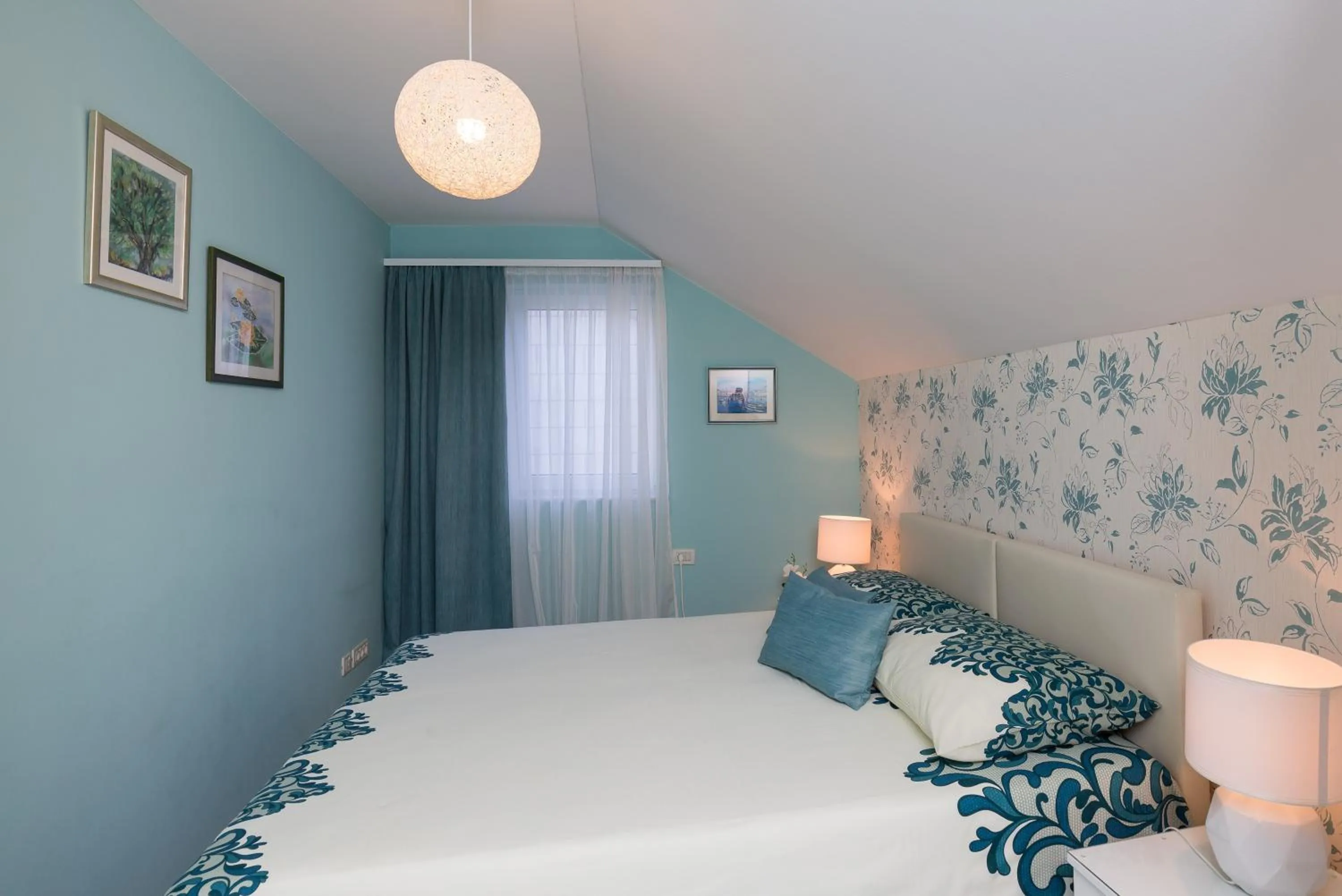 Bed in Cetinic Apartment