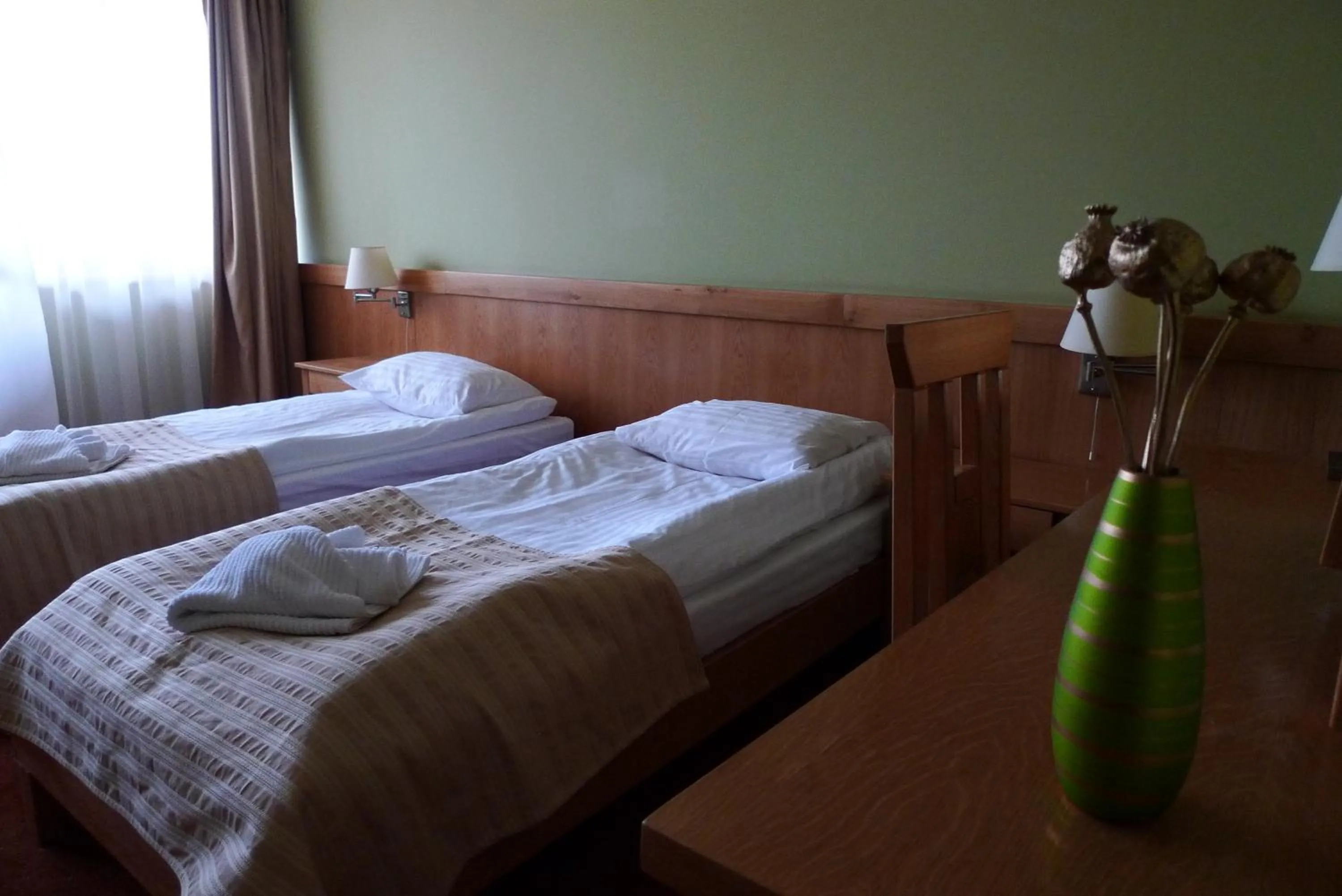 Decorative detail, Bed in Hotel - Restaurant Gonduzo