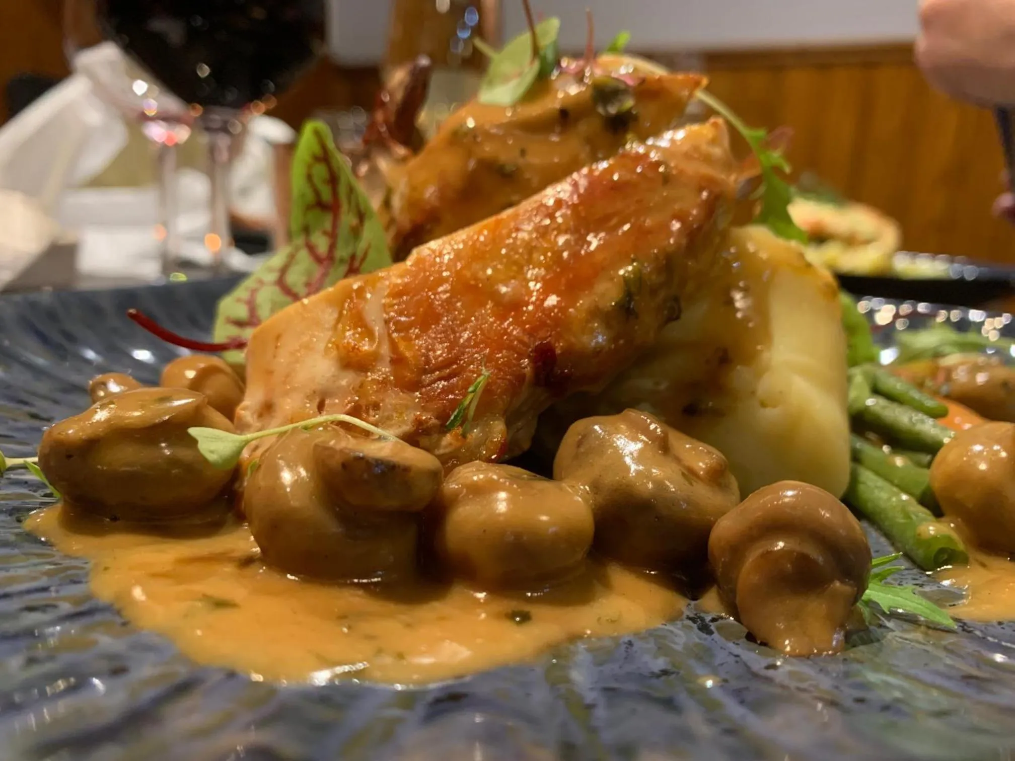 Food and drinks in The Ship Inn - Winner Best Hotel Experience 2024 Visit Scotland