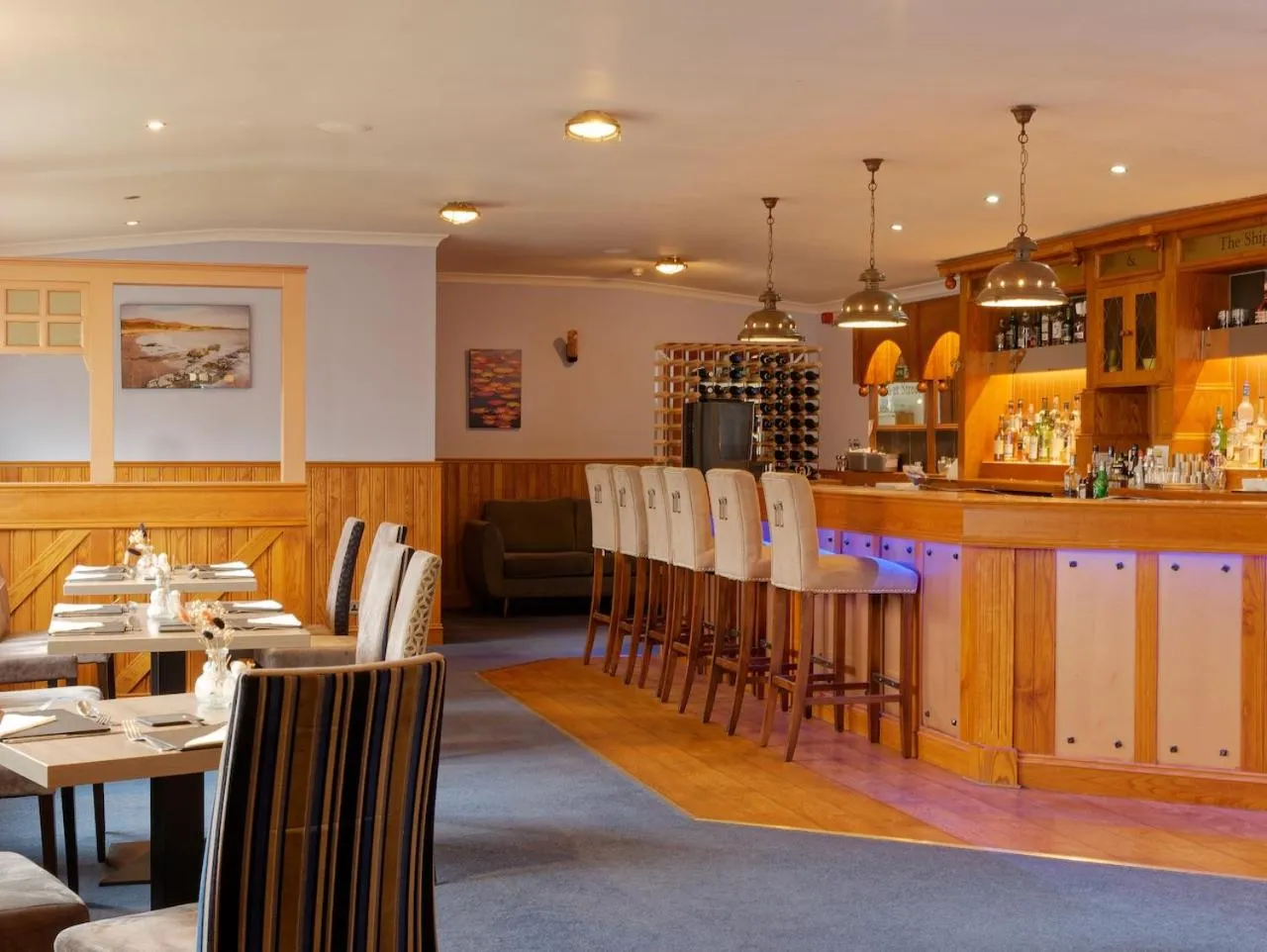 Restaurant/places to eat in The Ship Inn - Winner Best Hotel Experience 2024 Visit Scotland