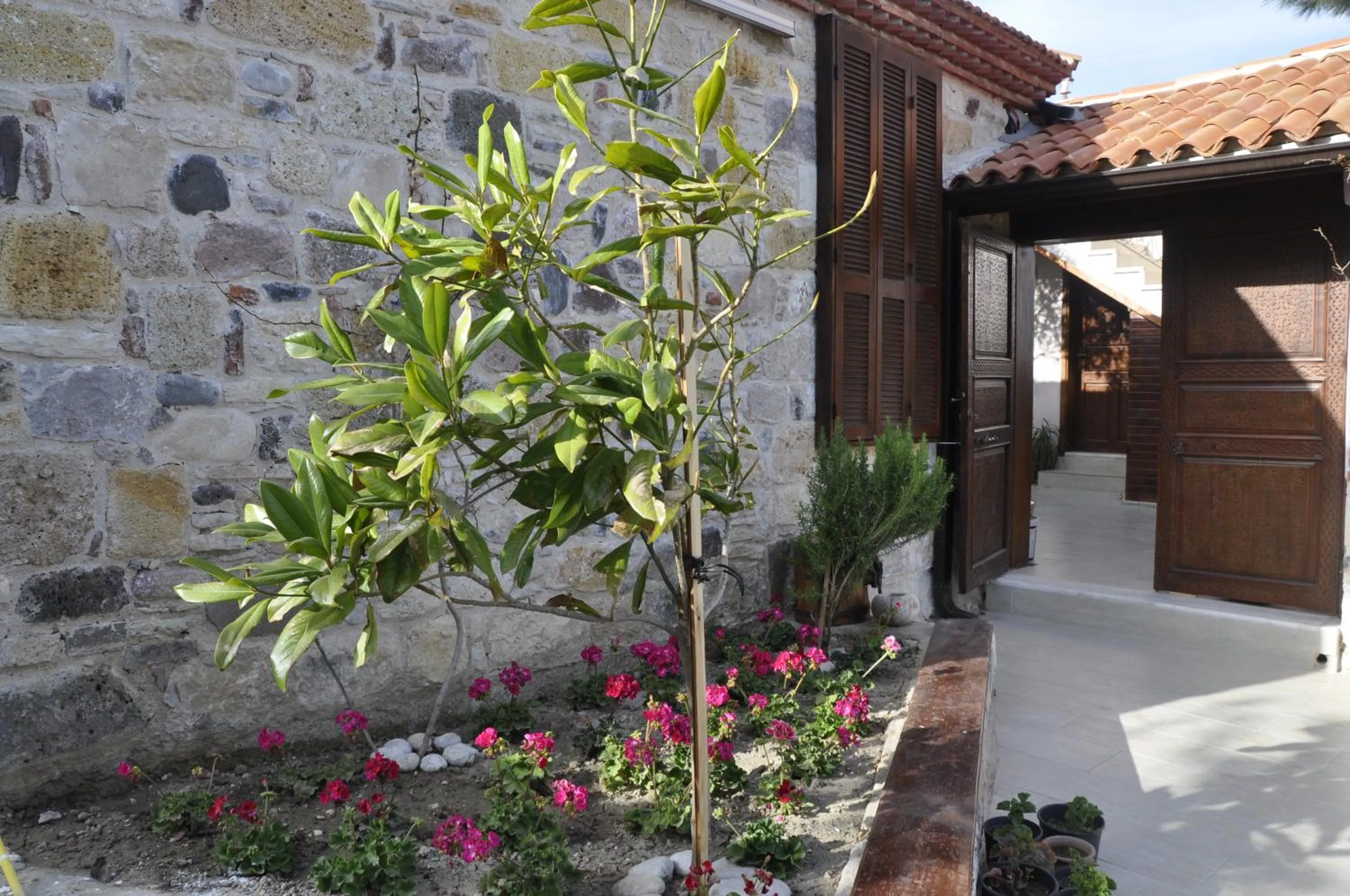 Garden in Taş Avlu Butik Otel