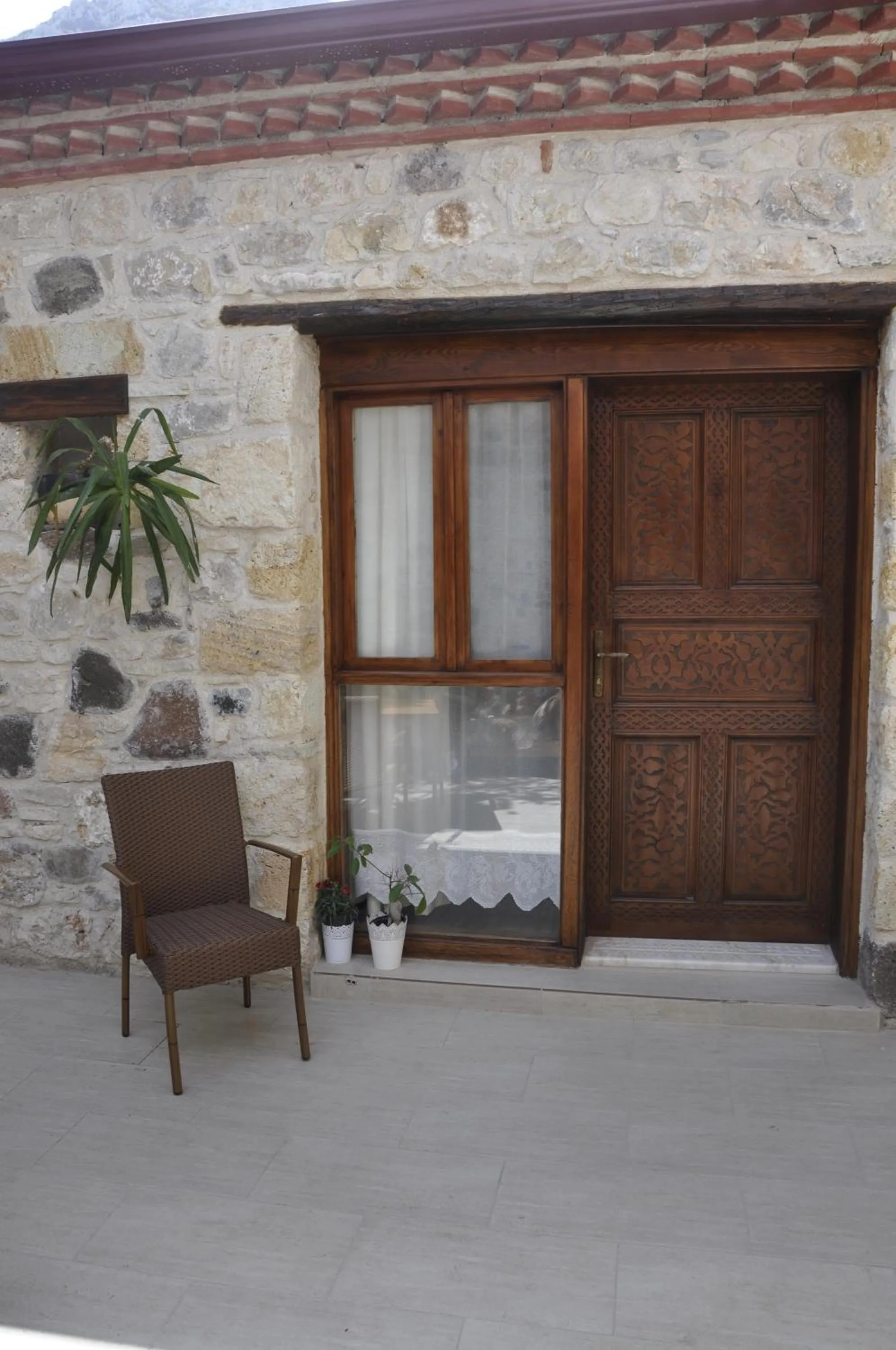 Garden in Taş Avlu Butik Otel