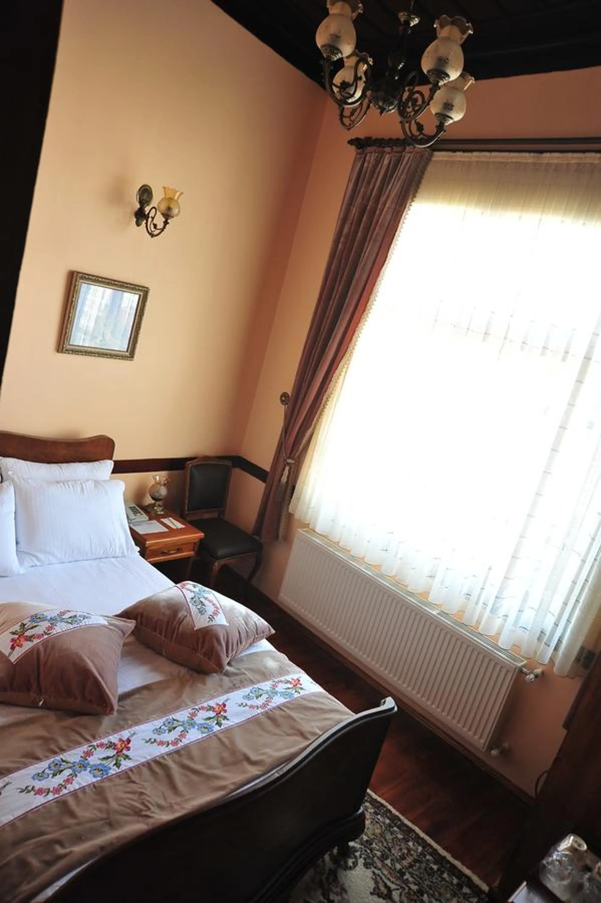 Decorative detail, Bed in Aksehir Butik Hotel