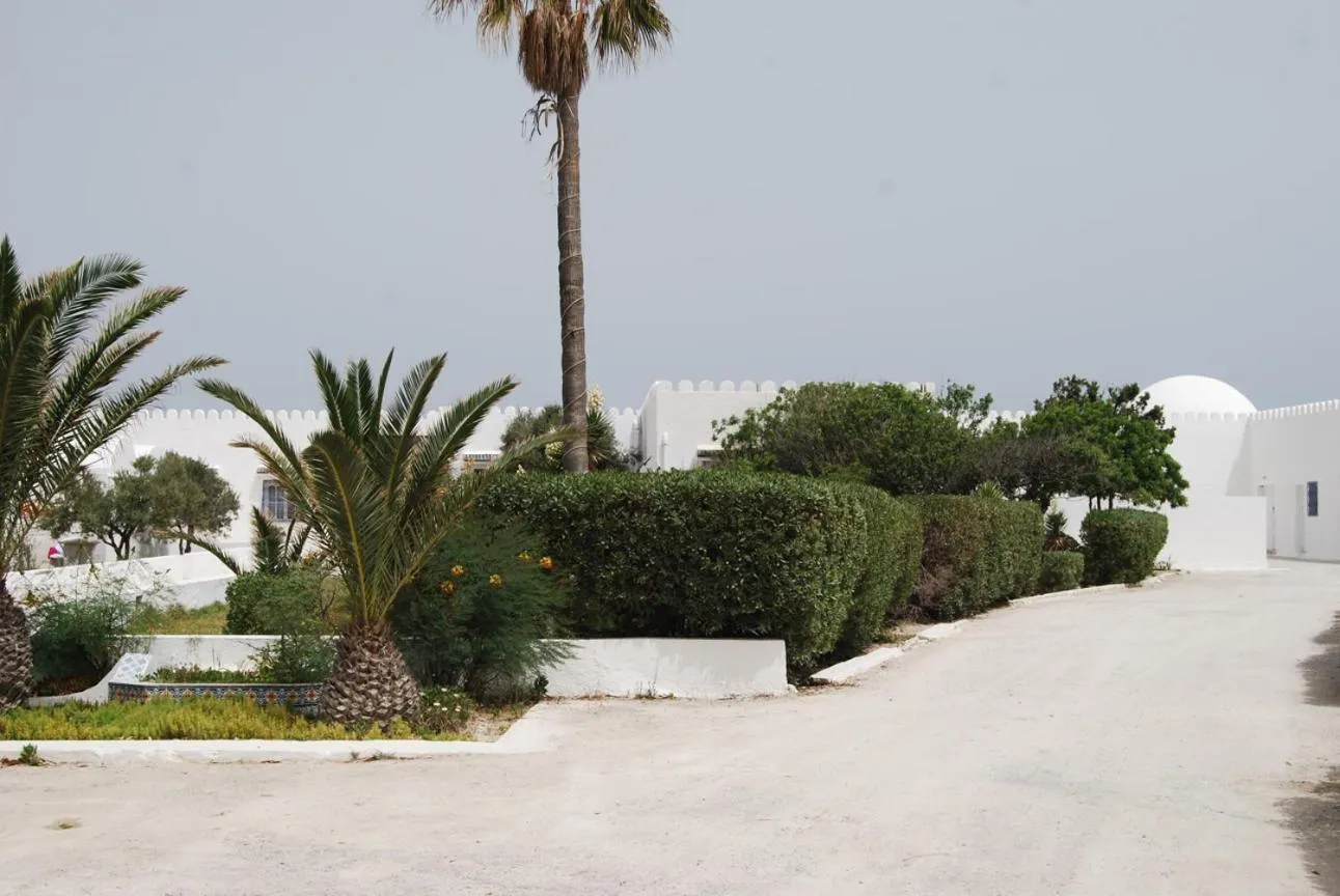 Inner courtyard view in Hotel El Andalous
