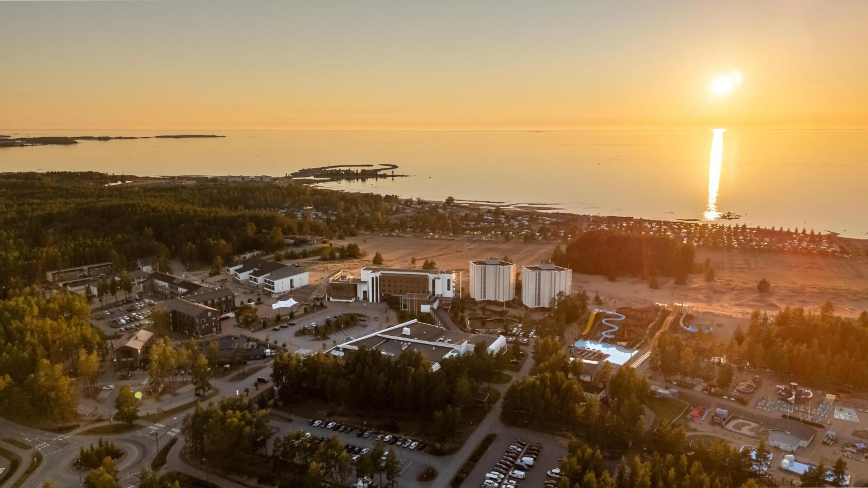 Bird's eye view in Santa's Resort & Spa Hotel Sani