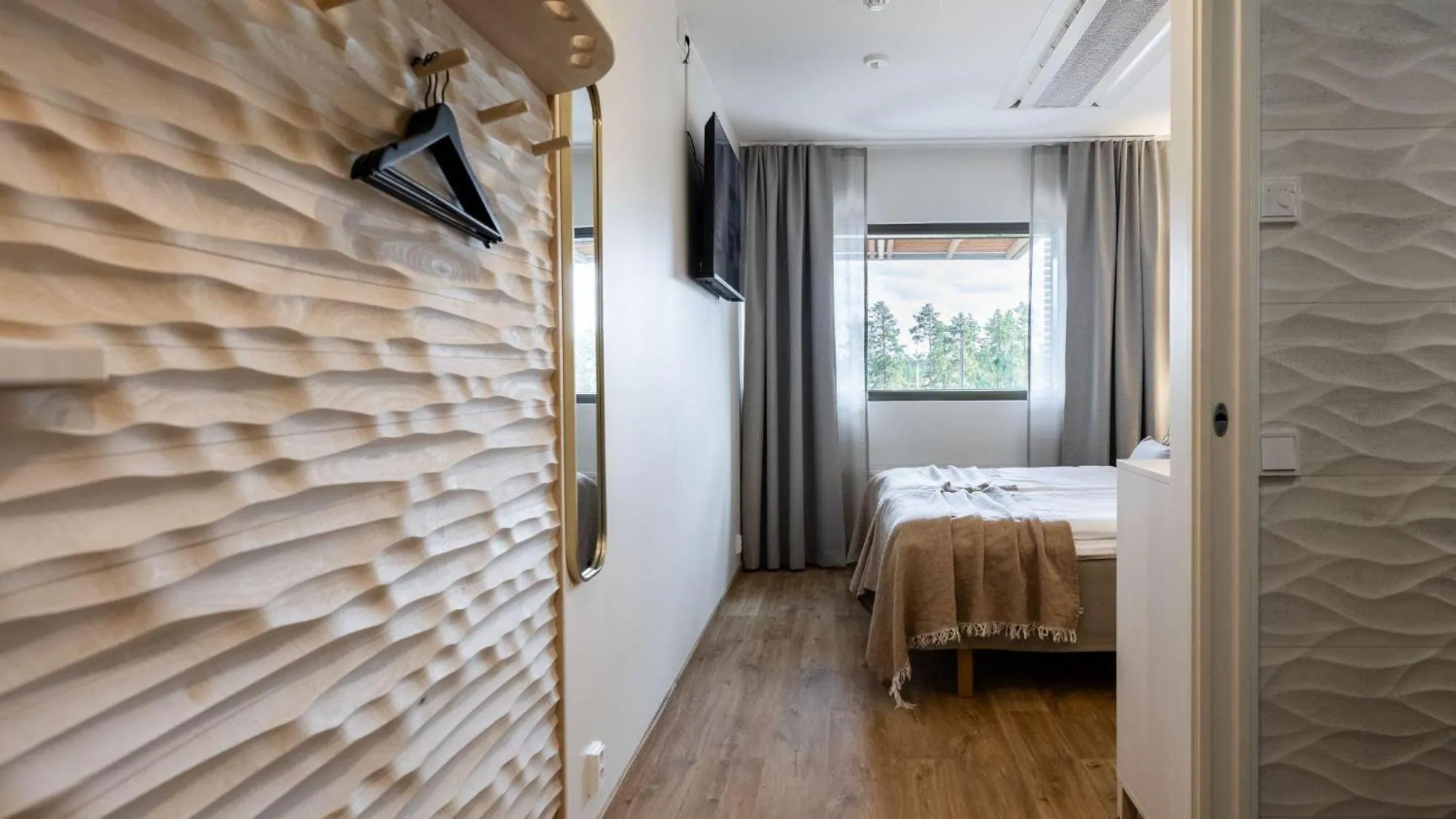 Photo of the whole room, Bed in Santa's Resort & Spa Hotel Sani