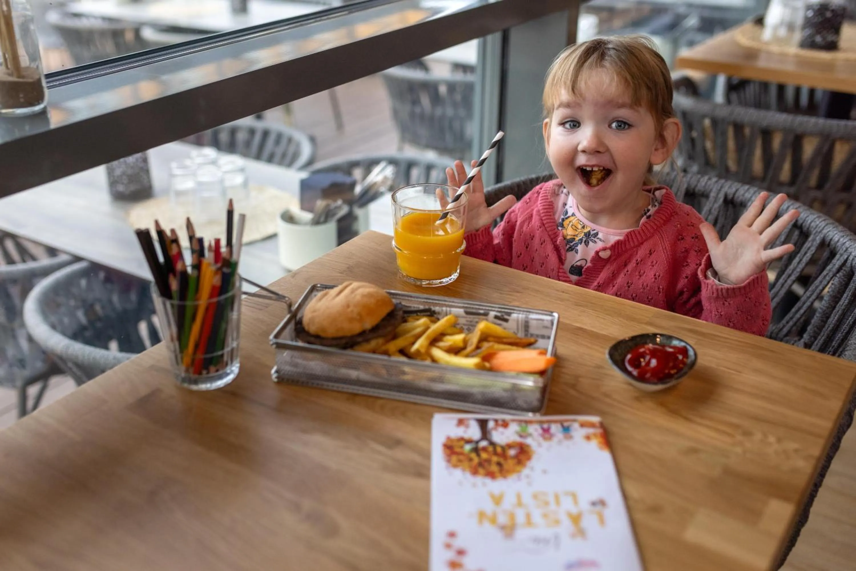 People in Santa's Resort & Spa Hotel Sani