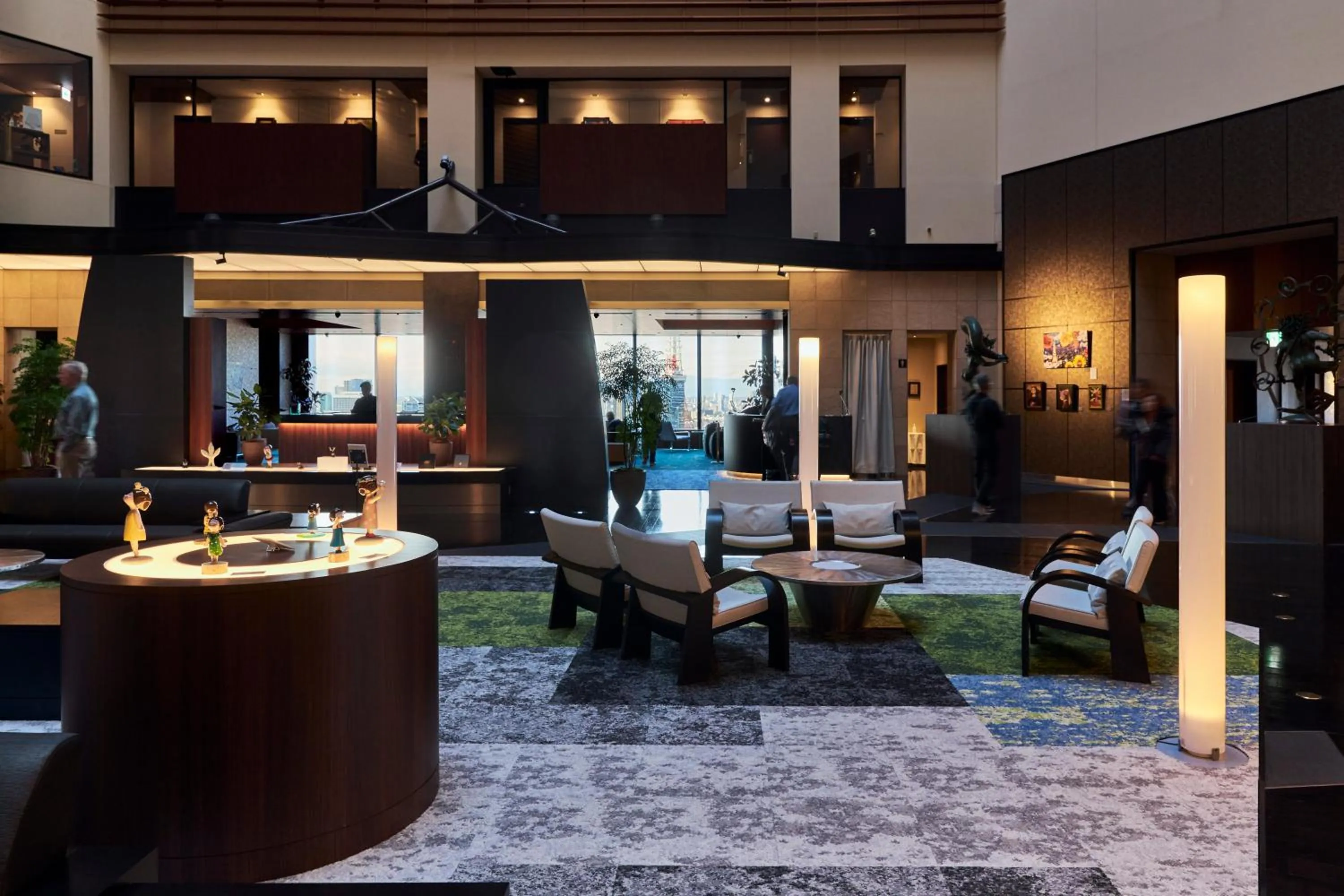 Lobby or reception in Park Hotel Tokyo