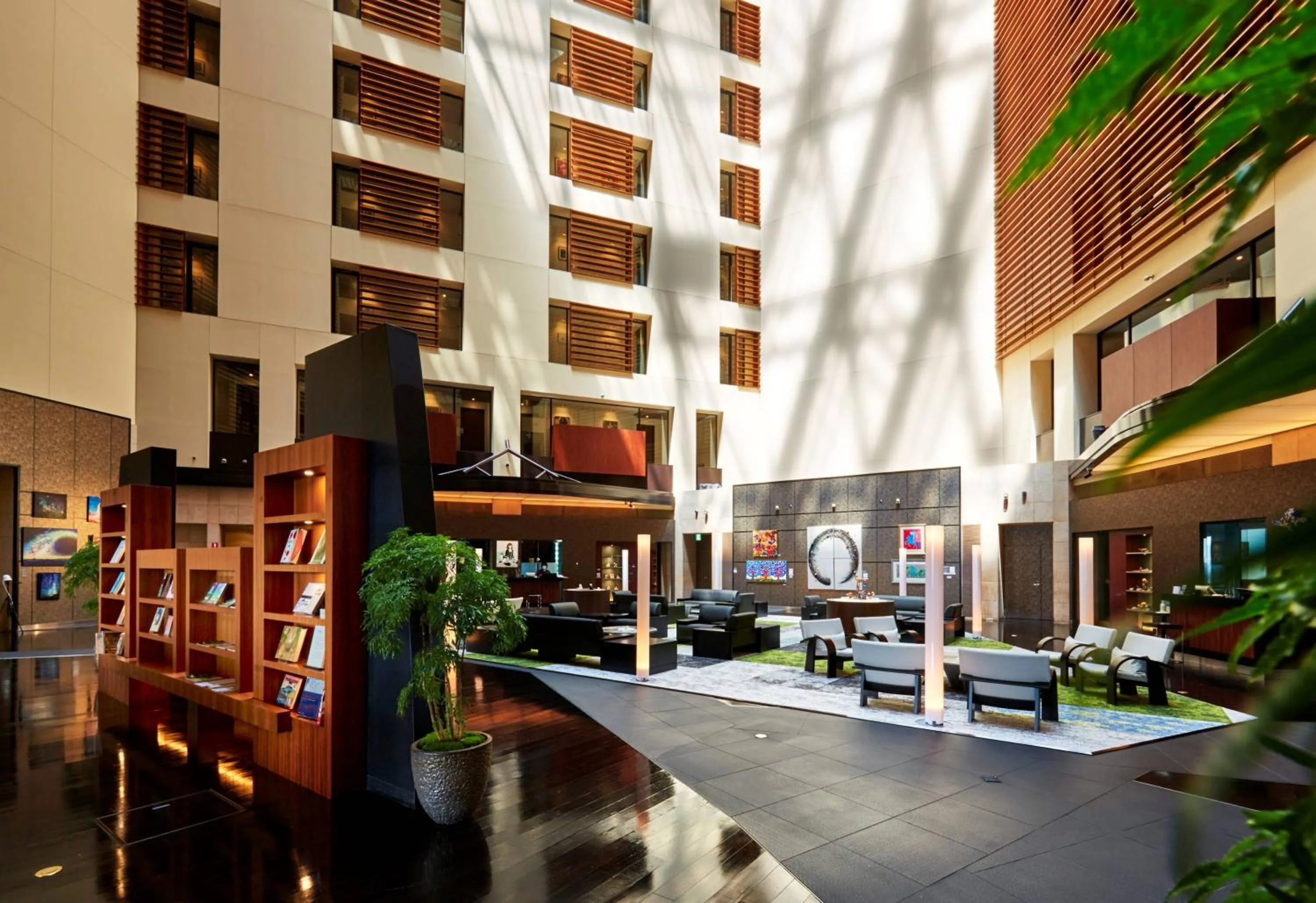 Decorative detail in Park Hotel Tokyo