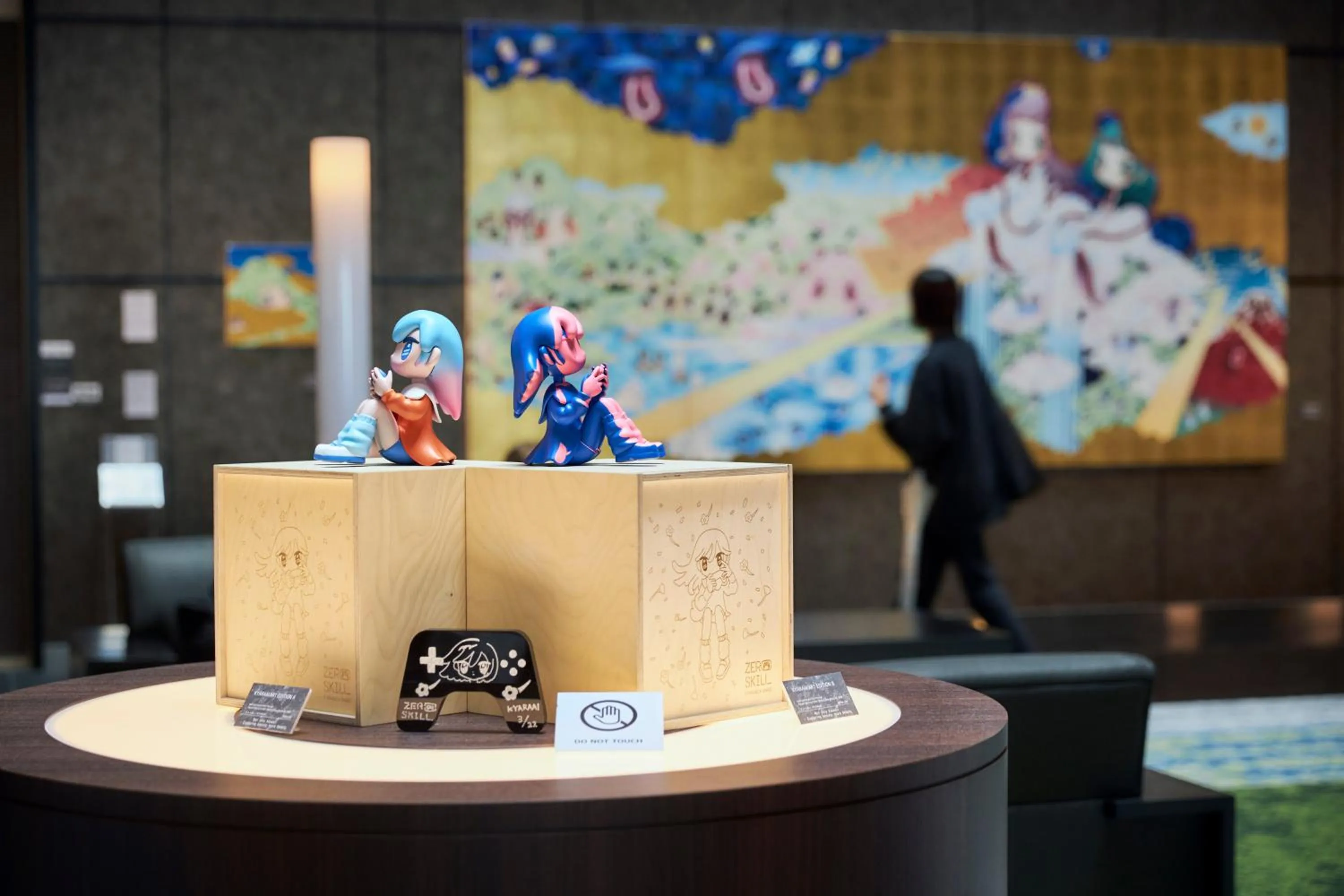 Decorative detail in Park Hotel Tokyo