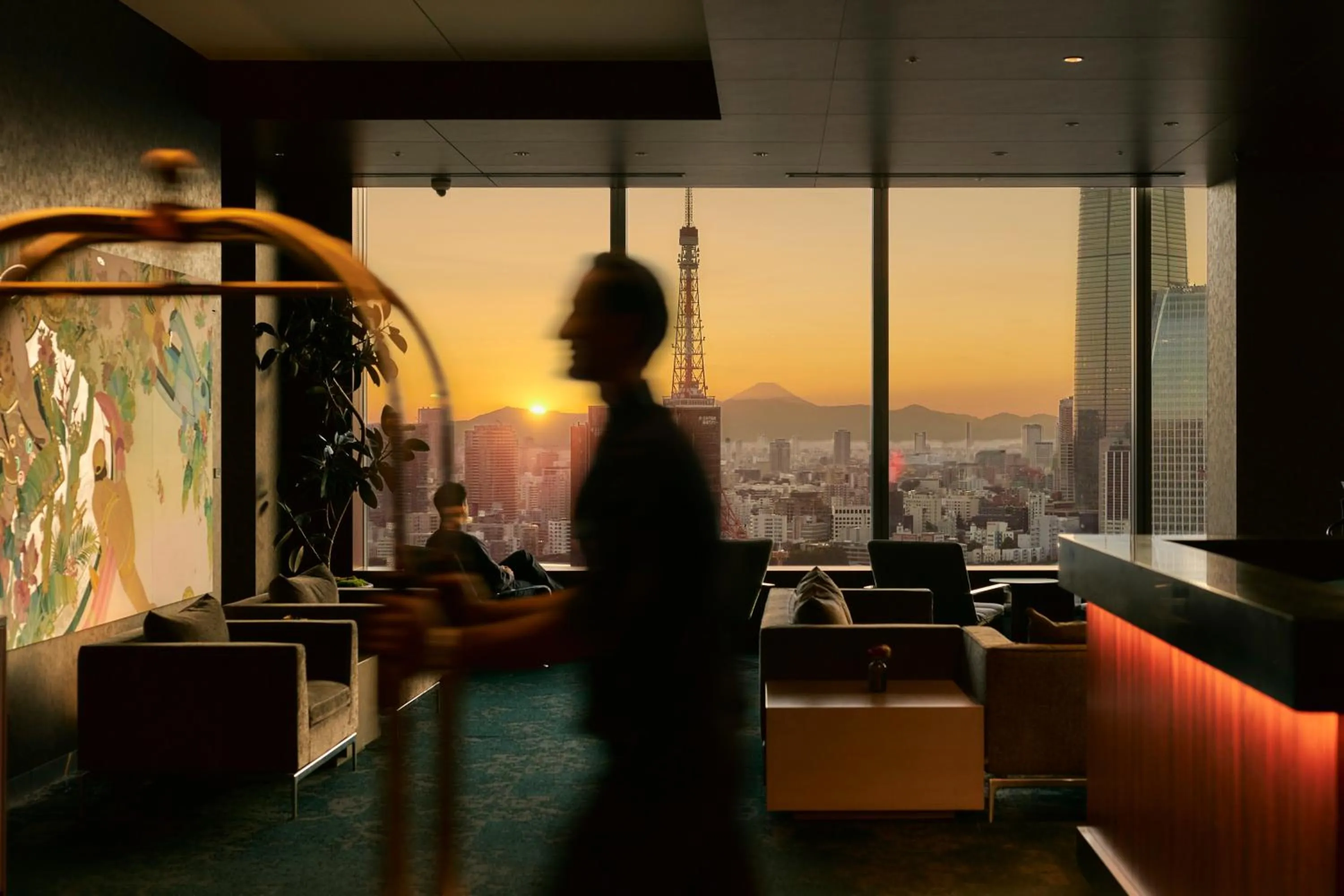 Lobby or reception in Park Hotel Tokyo