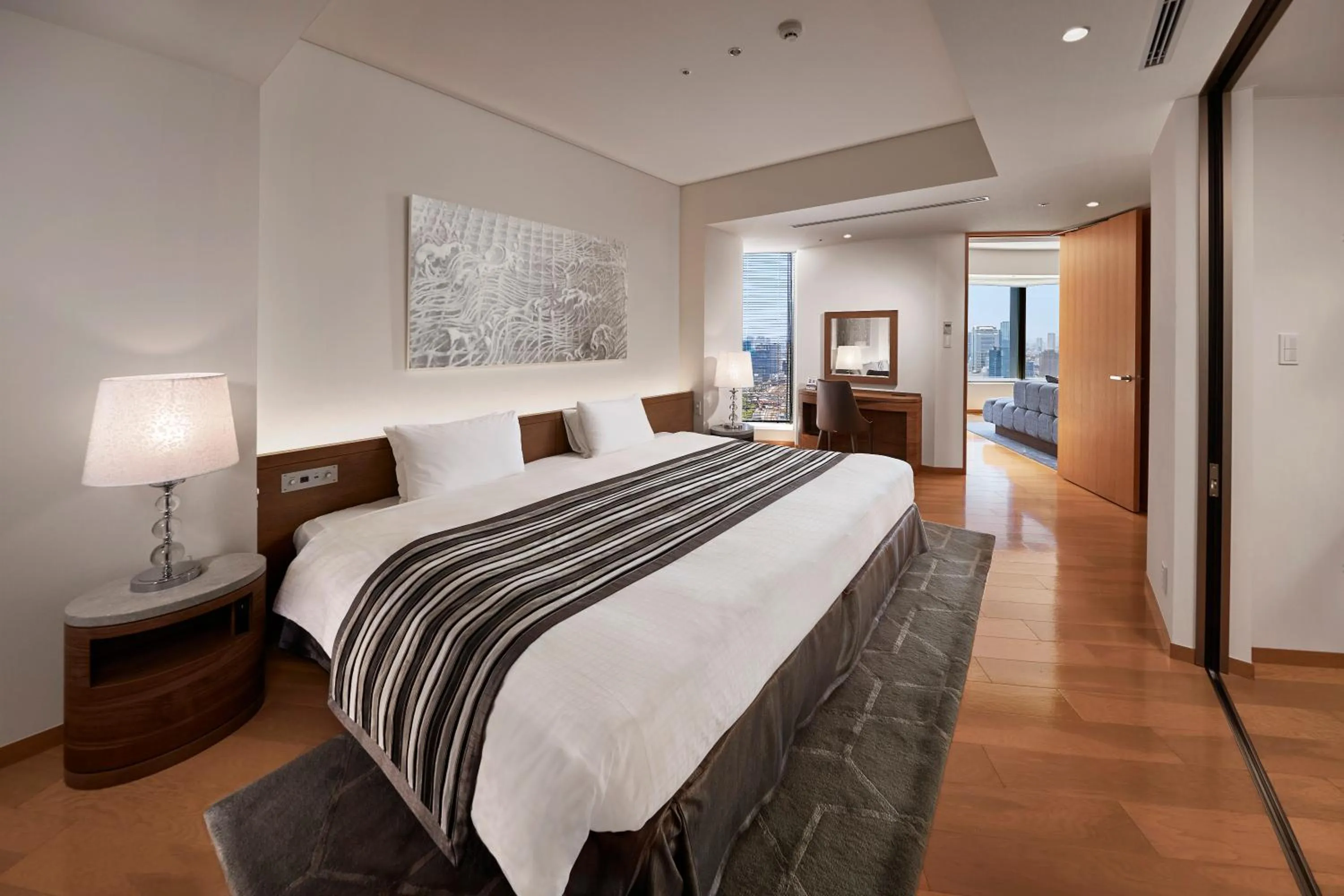 Bed in Park Hotel Tokyo