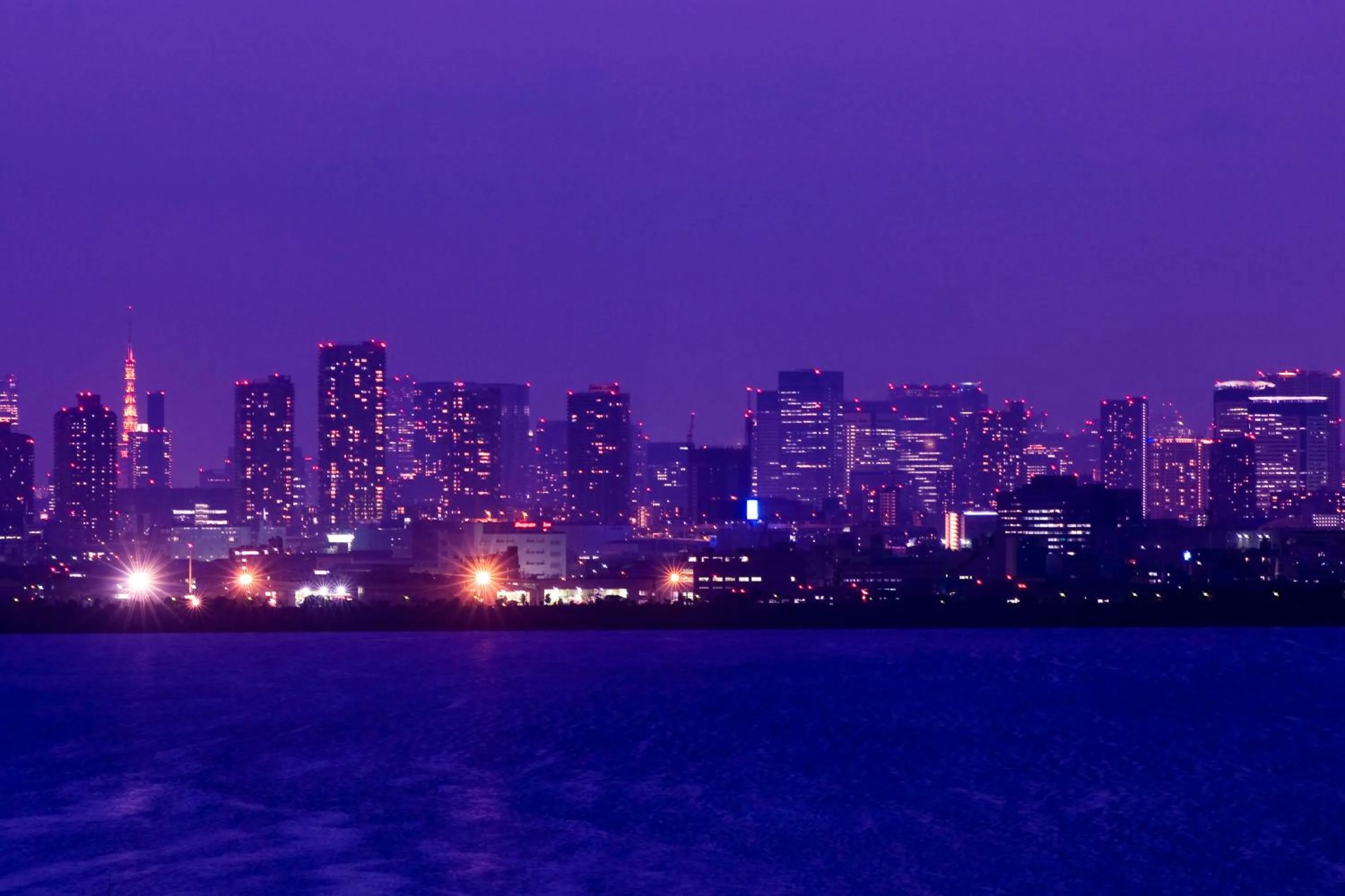 Night in Hilton Tokyo Bay