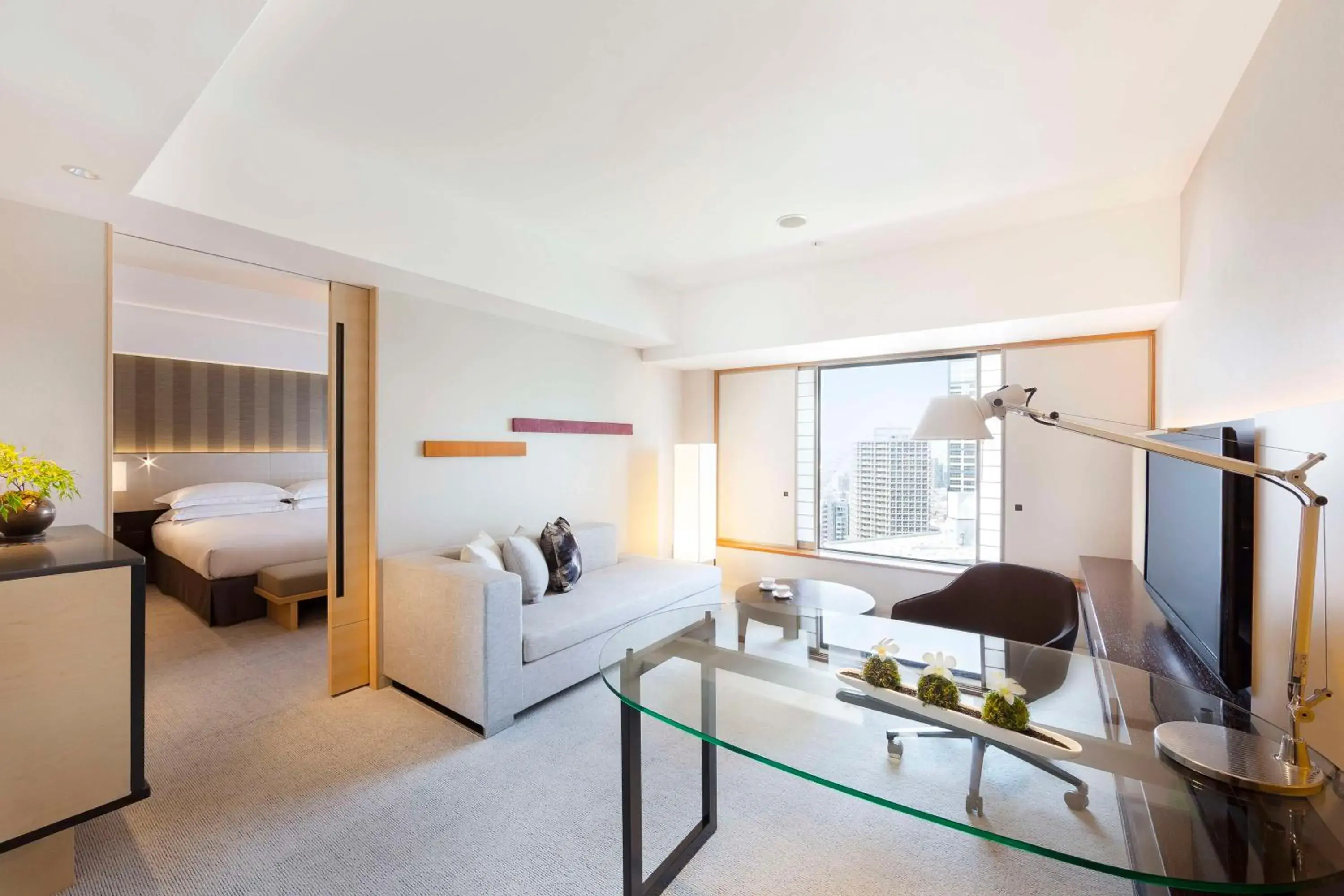 Executive King Suite with Sofa Bed in Hilton Tokyo Hotel Executive King Suite with Sofa Bed in Hilton Tokyo Hotel