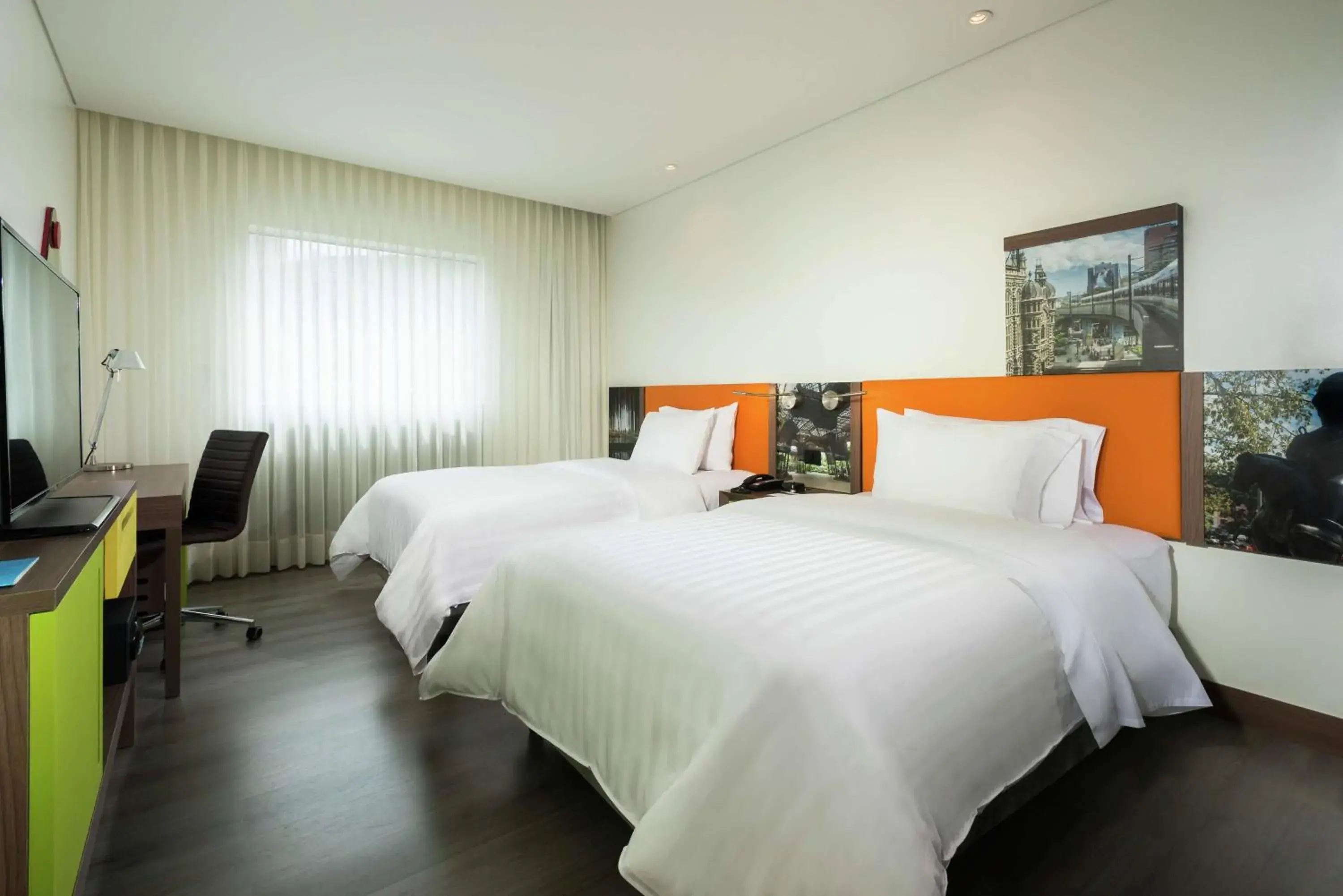 Deluxe Double or Twin Room in Hampton By Hilton Bucaramanga Deluxe Double or Twin Room in Hampton By Hilton Bucaramanga