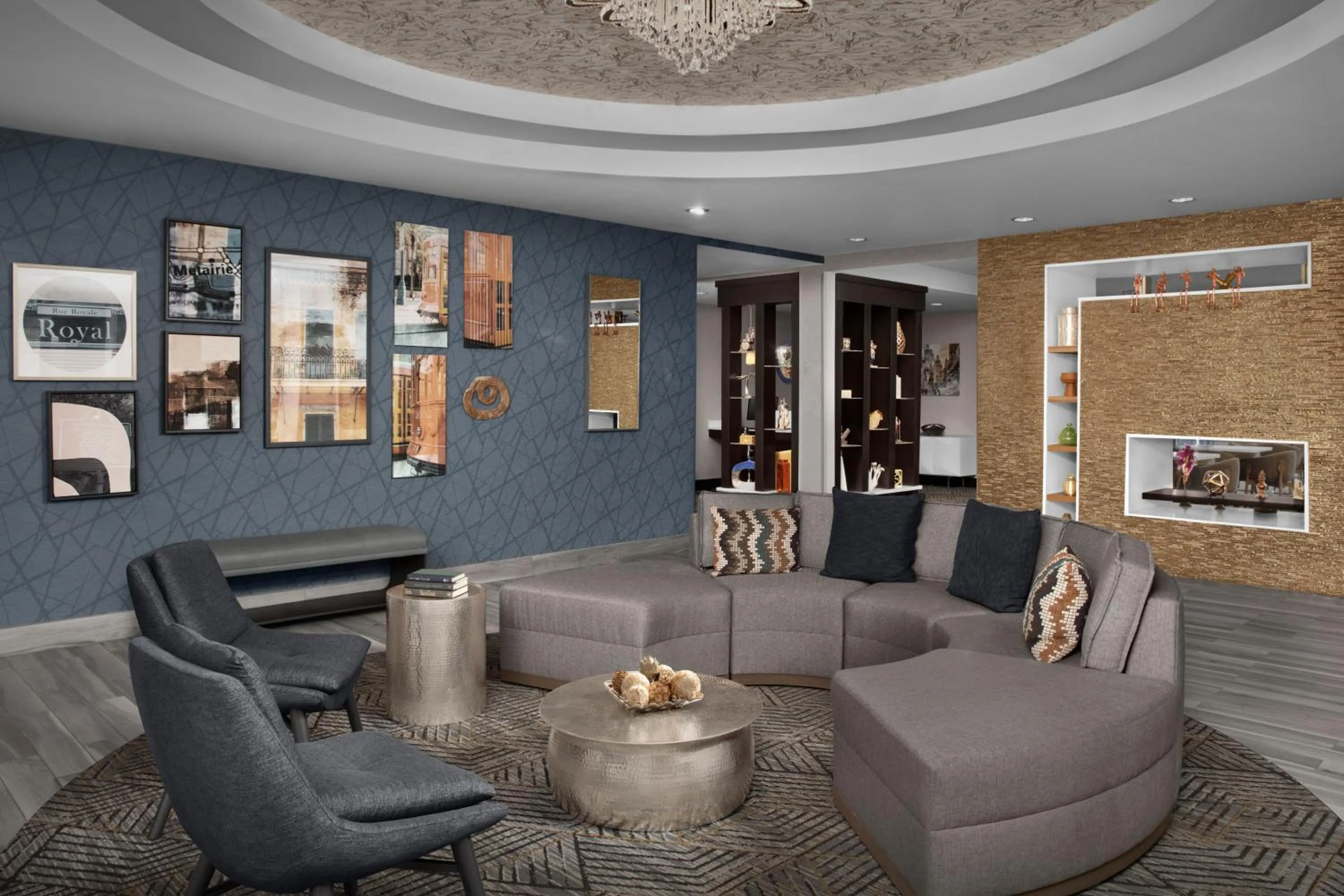 Lobby or reception in Homewood Suites by Hilton Metairie New Orleans