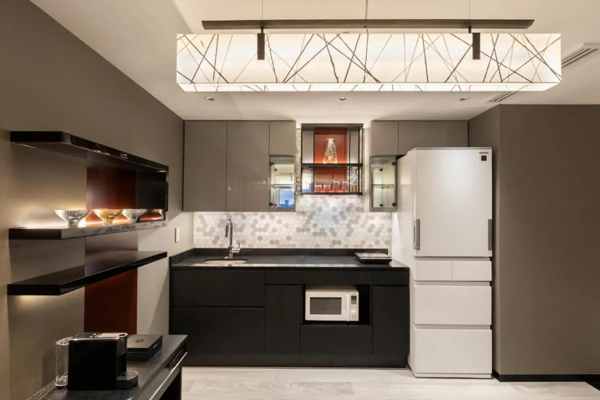 Kitchen or kitchenette in Hotel New Otani Tokyo The Main