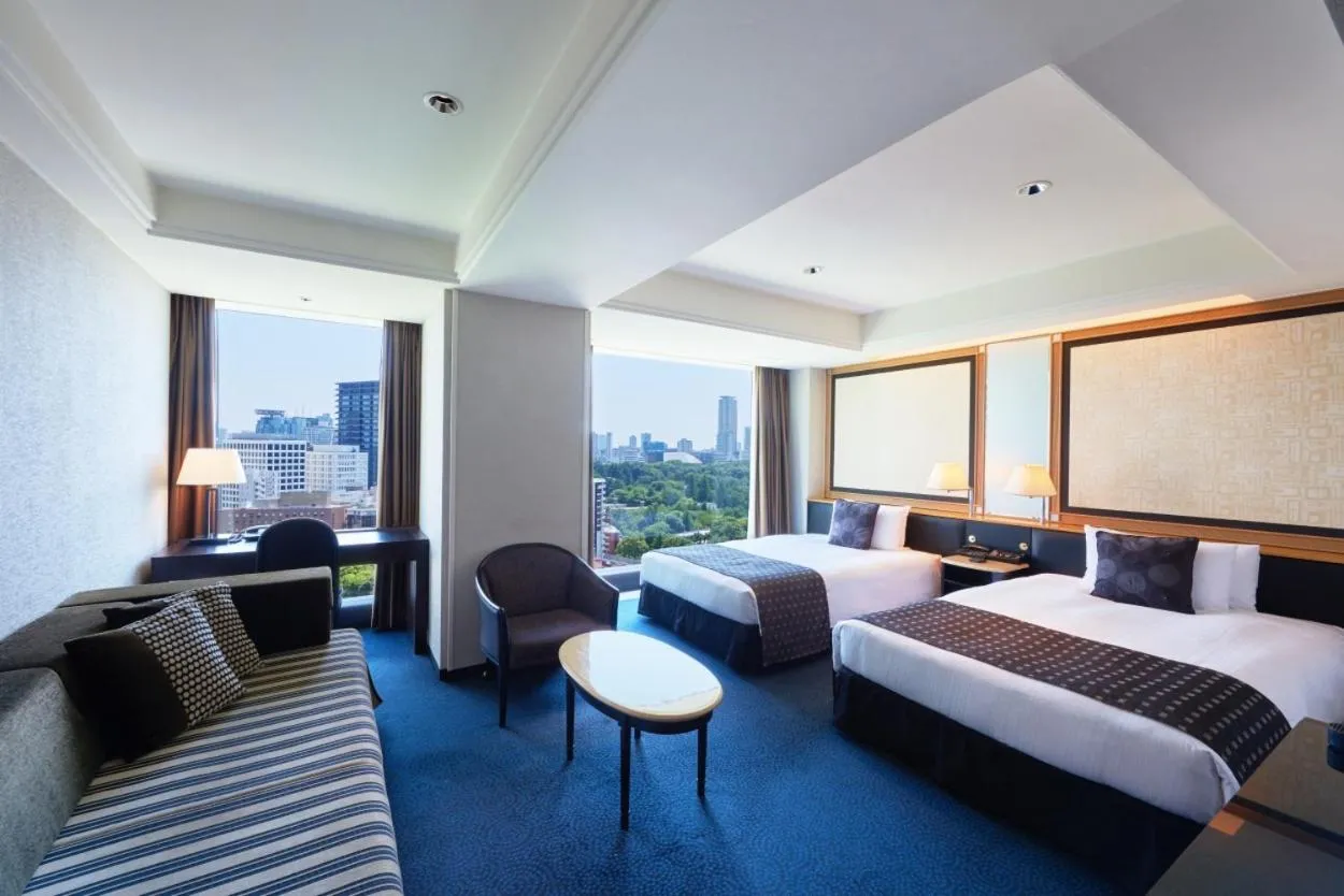 Photo of the whole room, Bed in Hotel New Otani Tokyo The Main