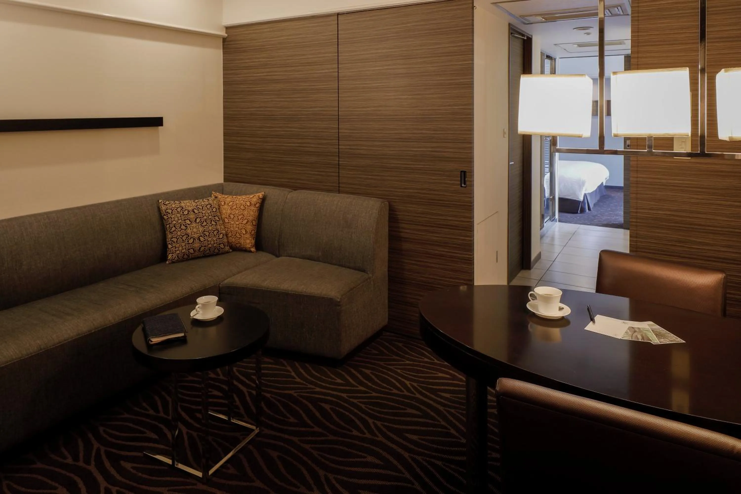 Living room in Kyoto Brighton Hotel