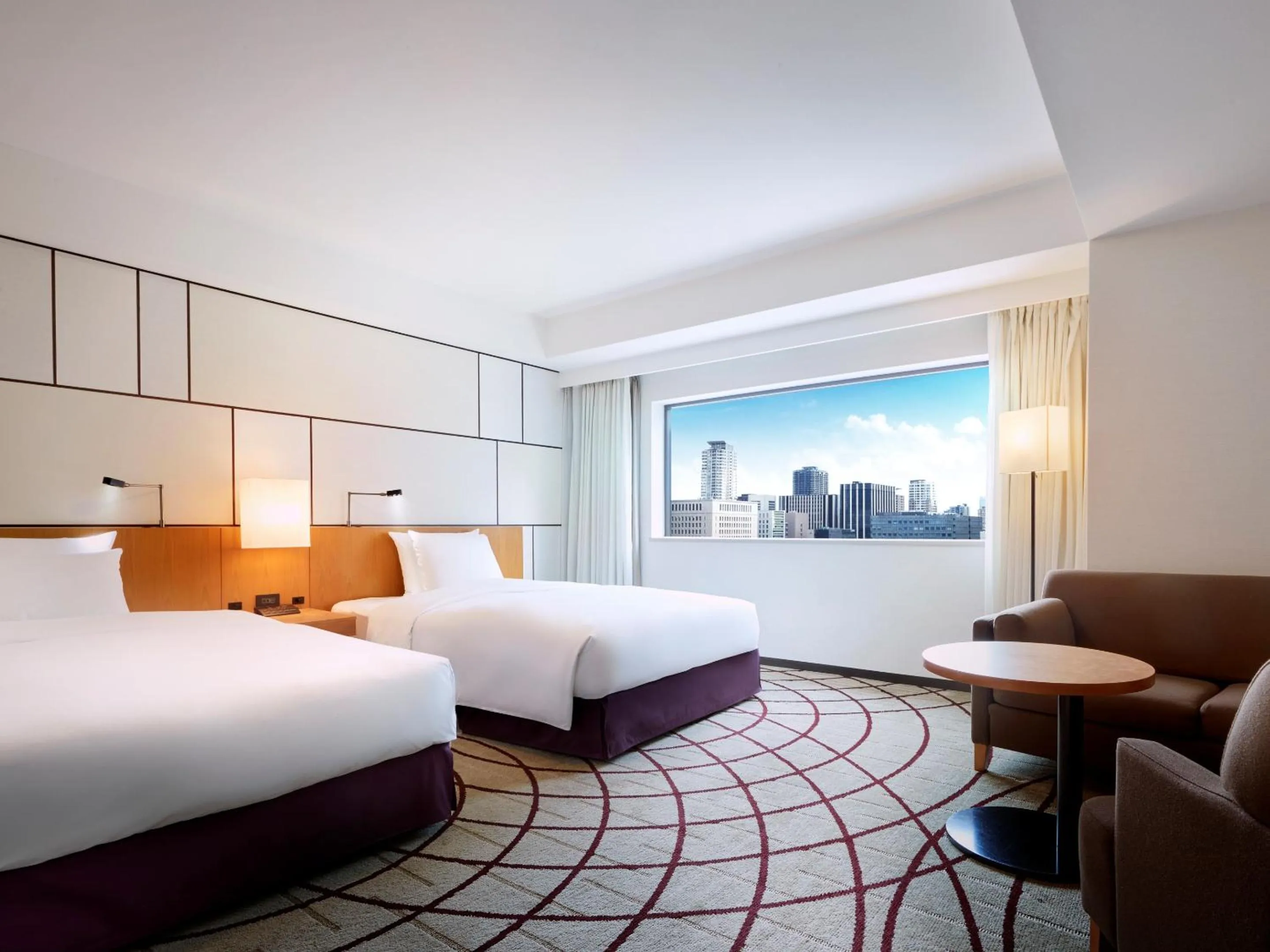 Bed in ANA Crowne Plaza Osaka by IHG