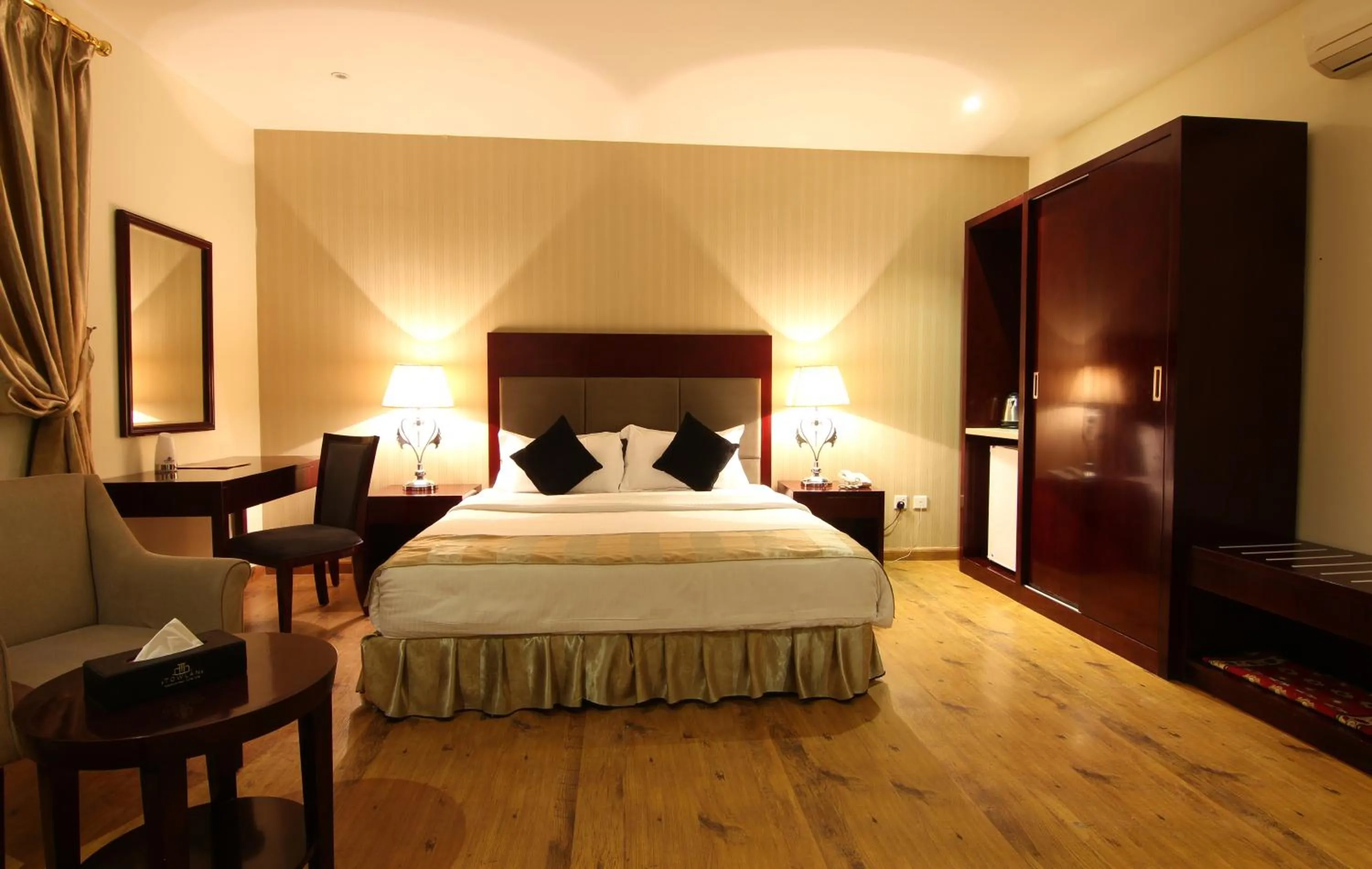 Bed in Aliah Towlan Palace