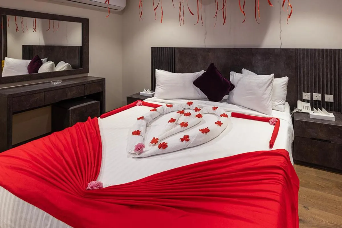 Bed in Aliah Towlan Palace