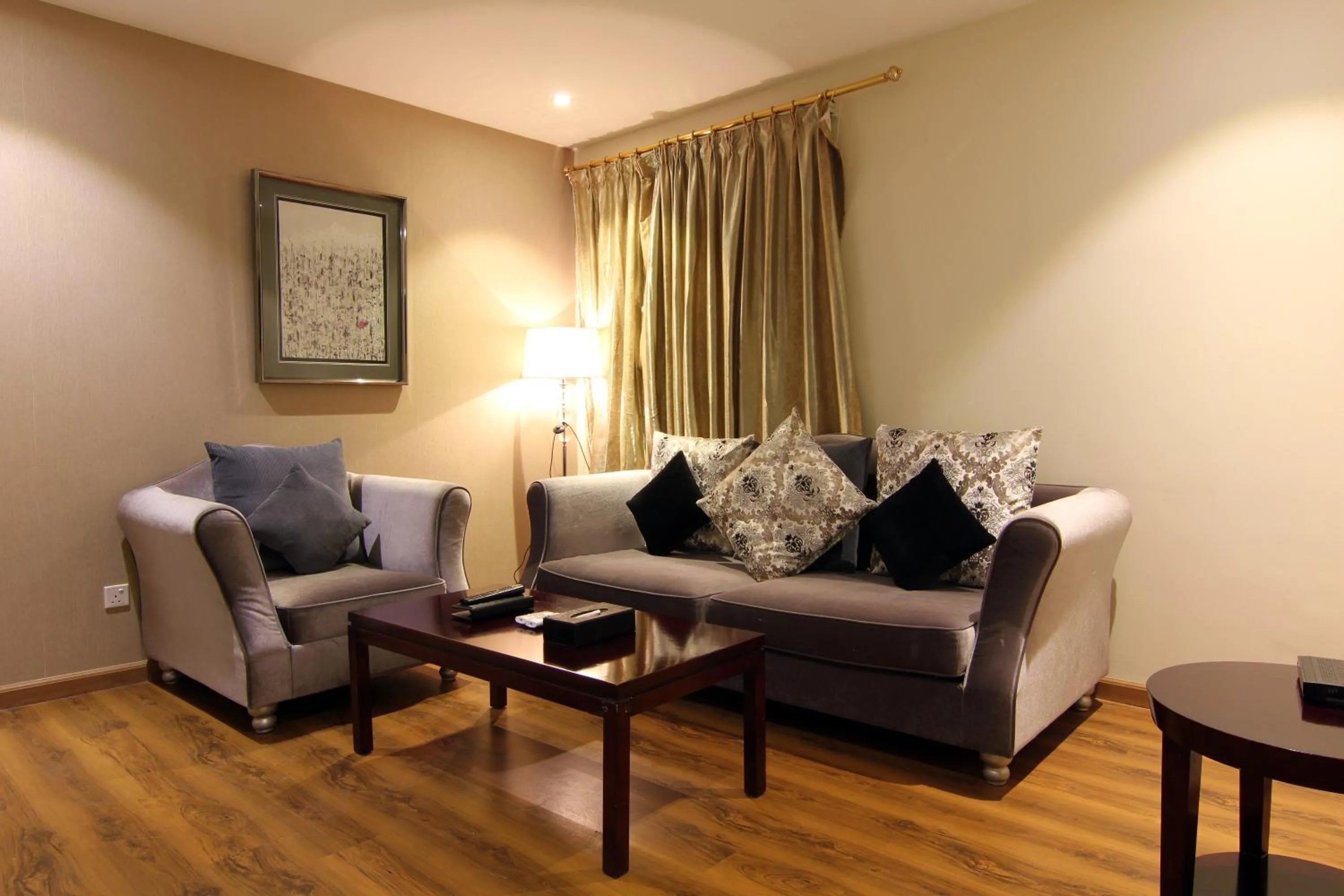 Seating area in Aliah Towlan Palace